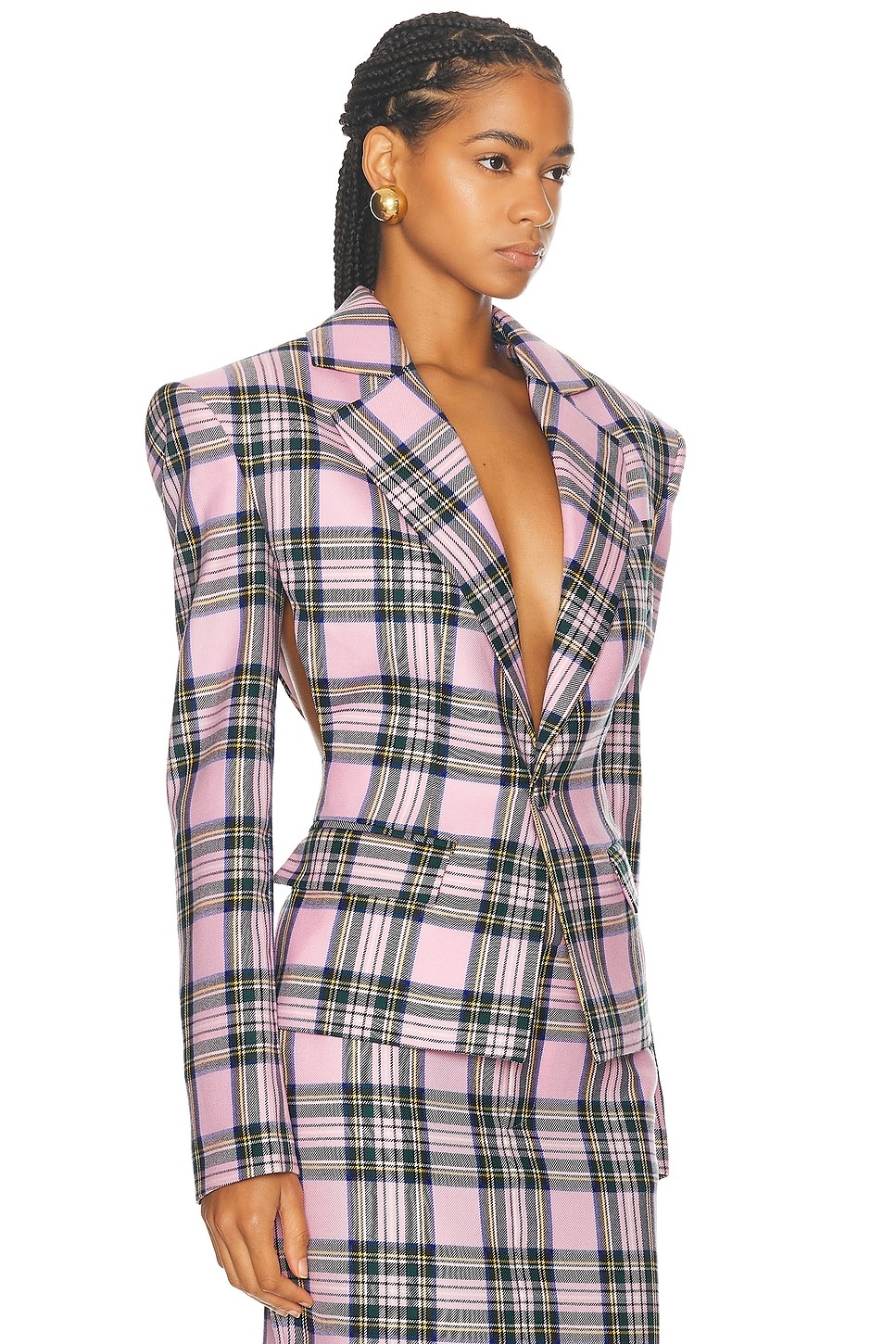Cutout Blazer - 1