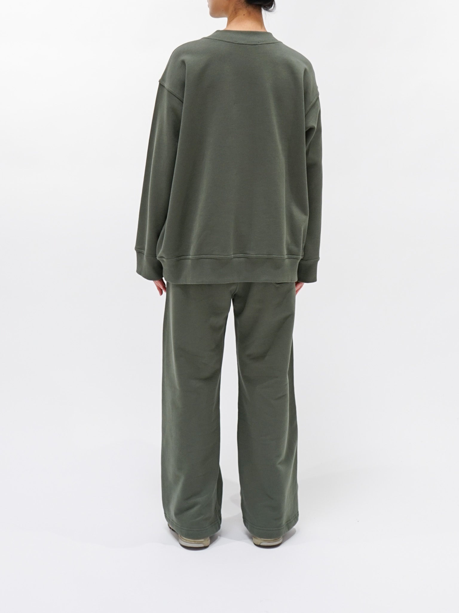 Tower Cotton Fleece Joggers - Khaki - 4