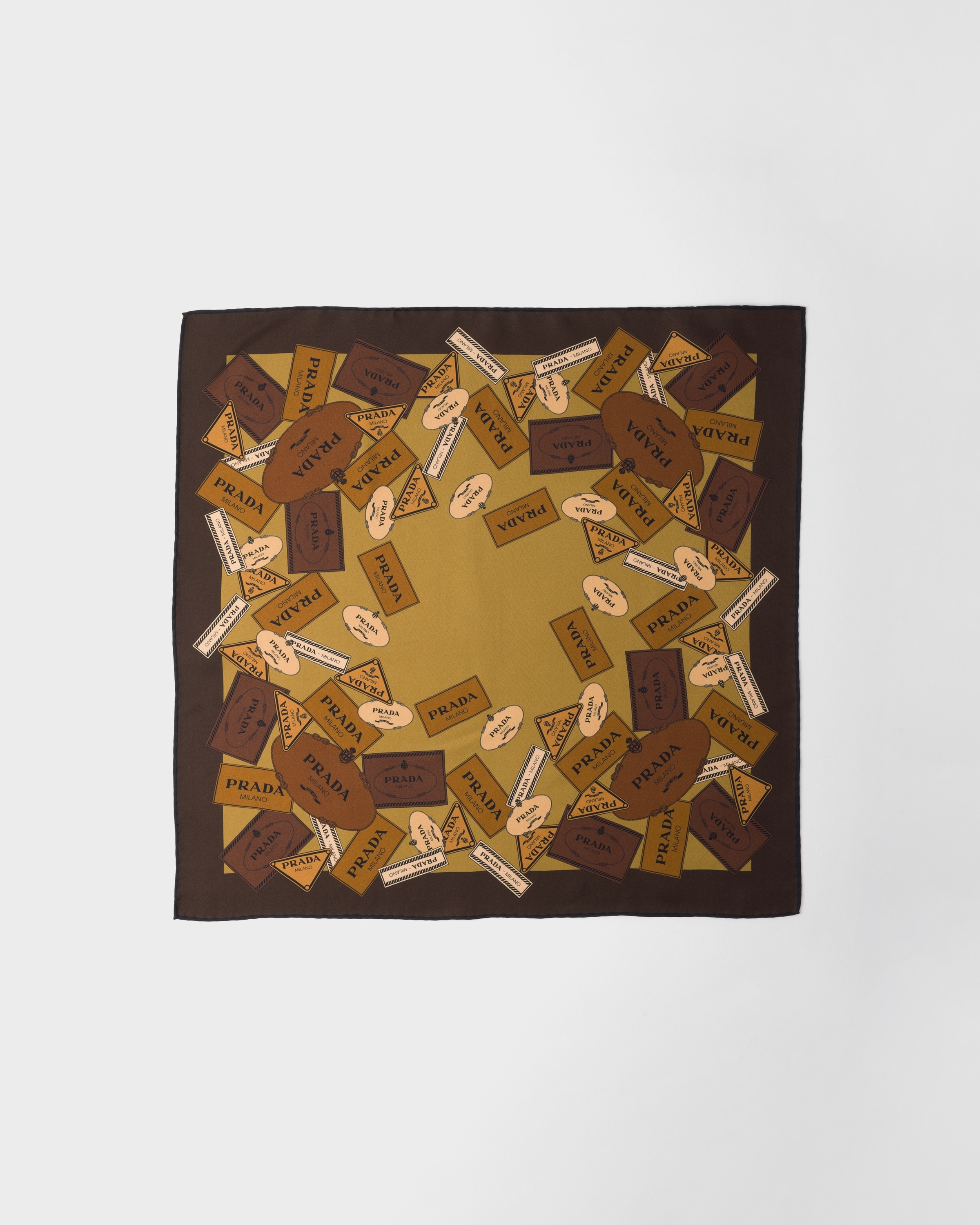 Printed twill scarf - 3