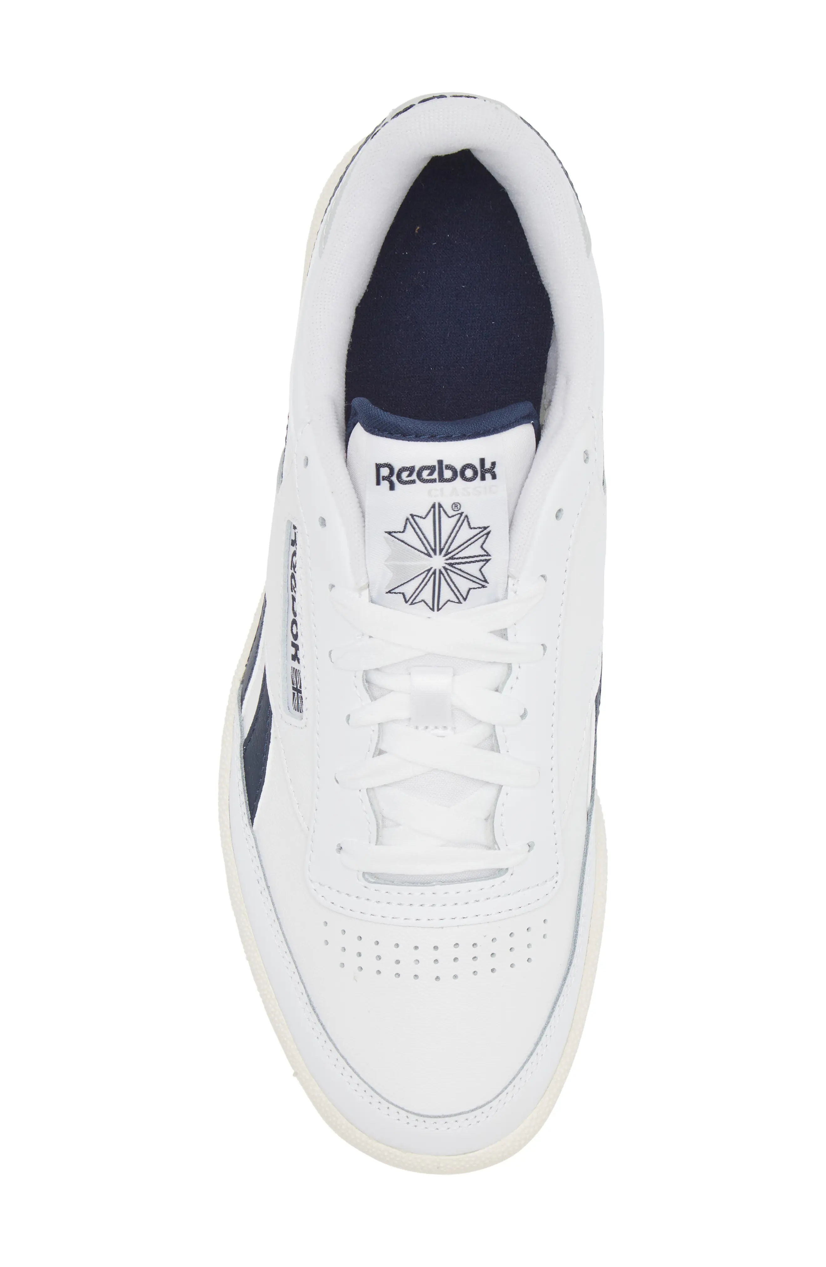 Club C Revenge Sneaker in White/Chalk/Vector Navy - 5