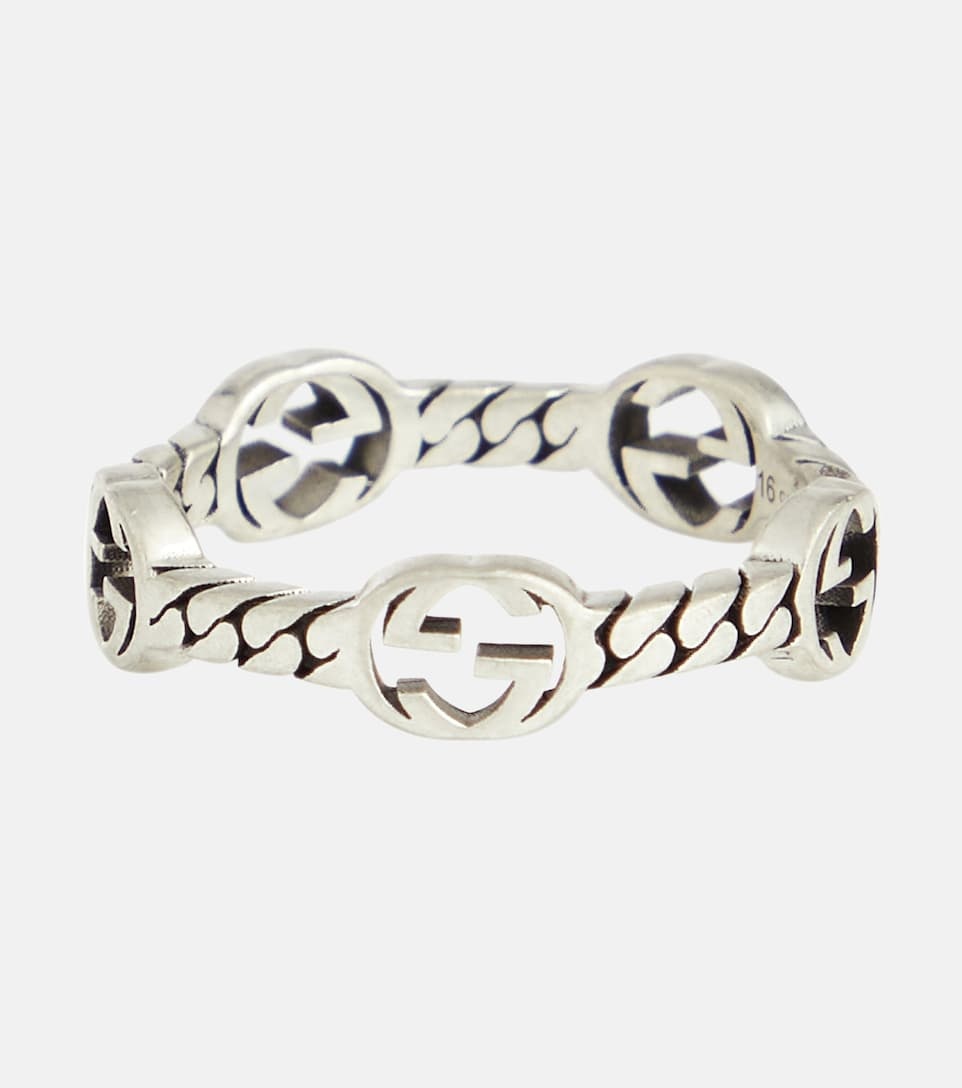 GG sterling silver ring - 1