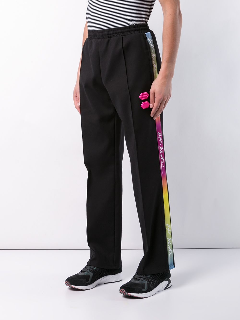 side panelled track pants - 3