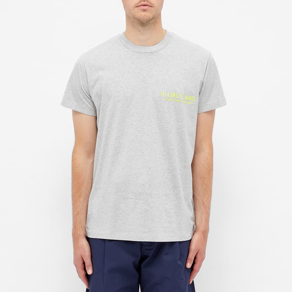 Helmut Lang Neon Logo Tee - 4