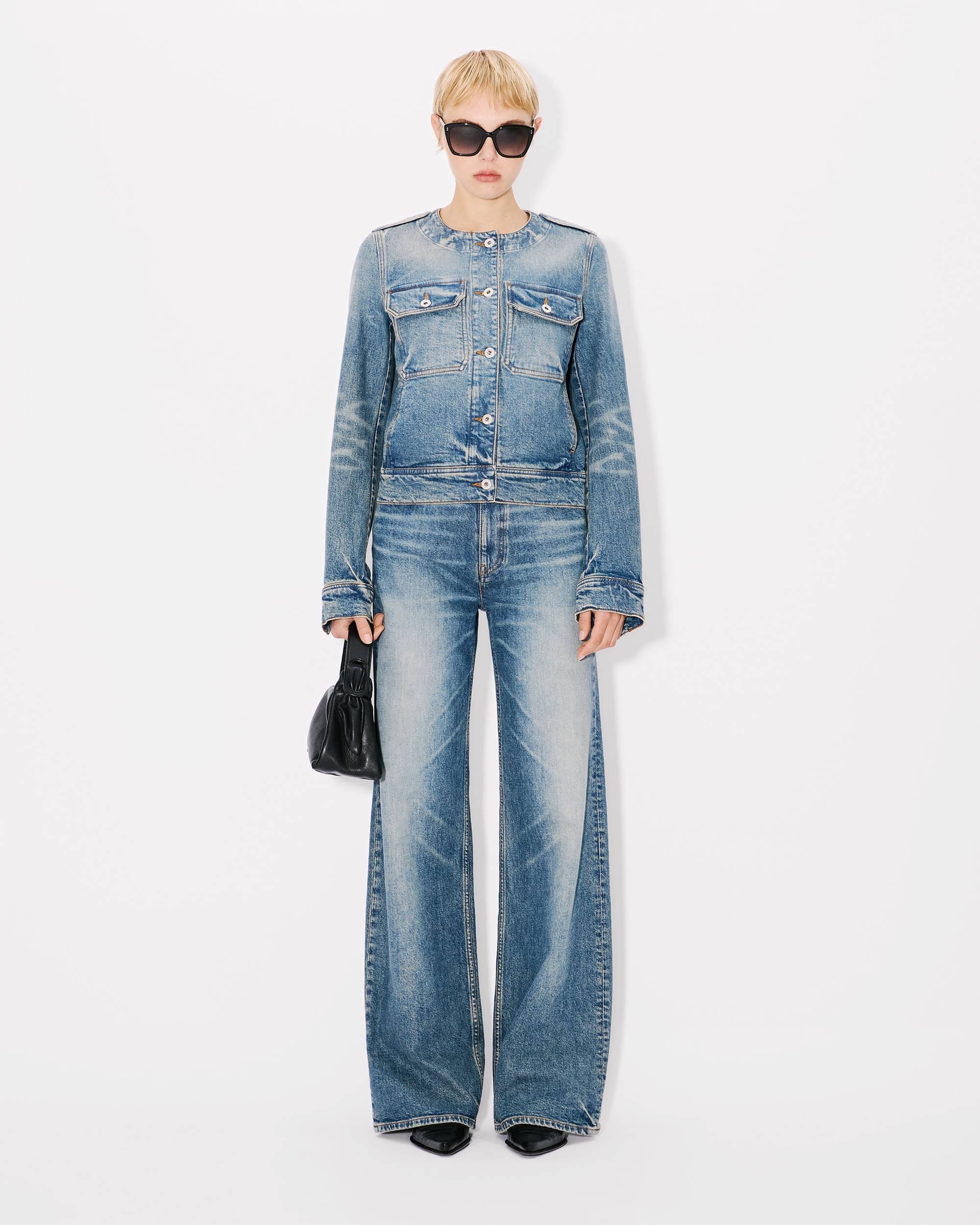 Jacket in stretch japanese denim - 3