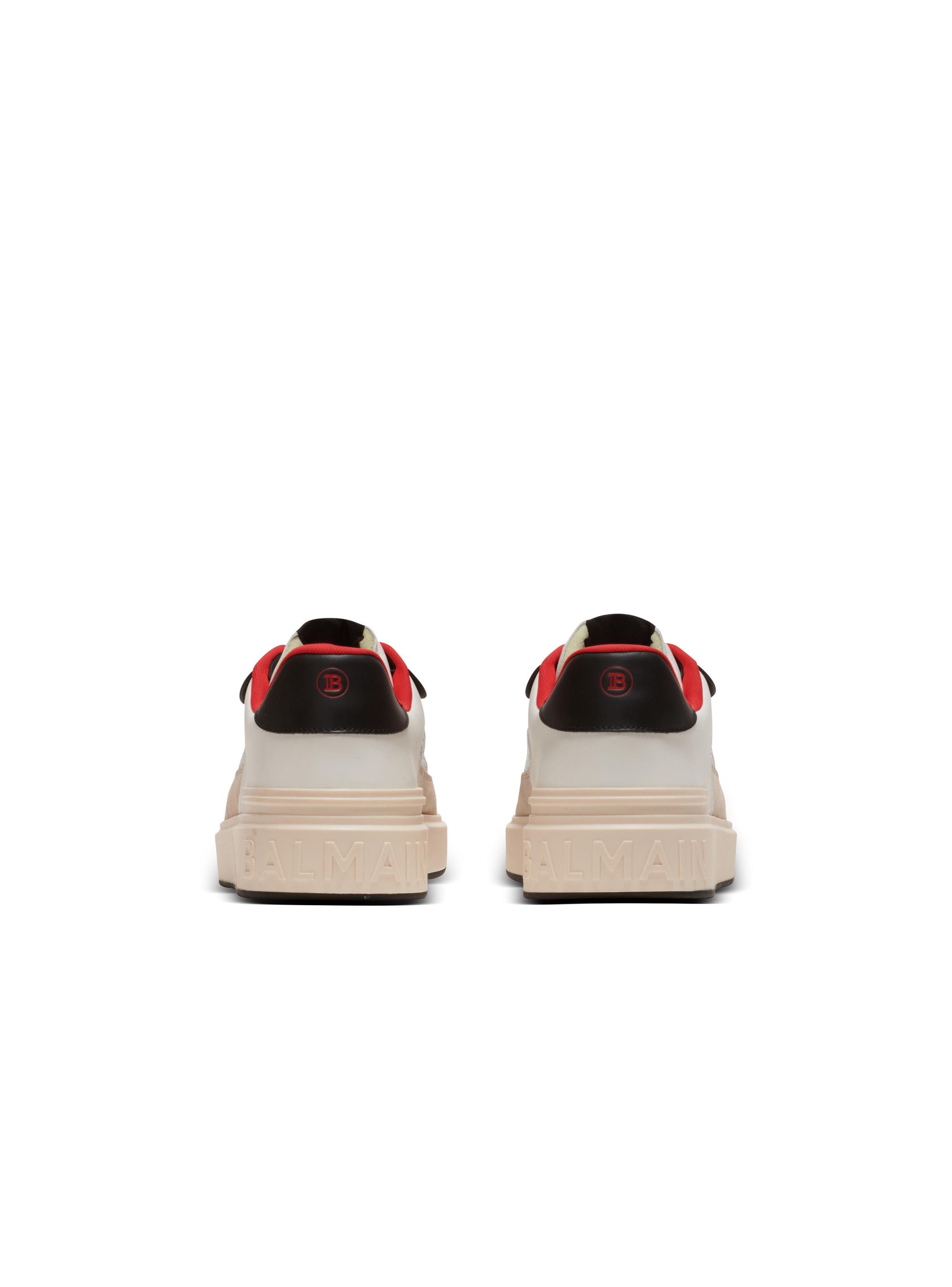 B-Court Flip snakeskin-effect leather and suede sneakers - 5
