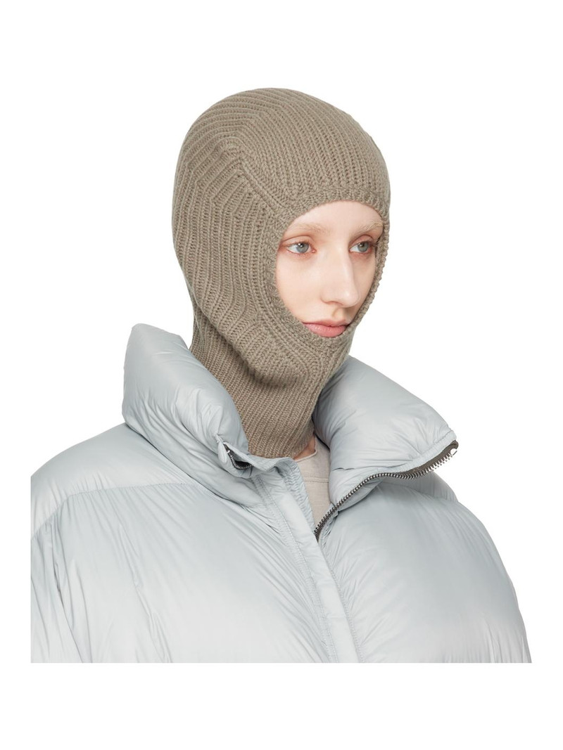 Rick Owens Gray Porterville Sphinx Skull Balaclava outlook