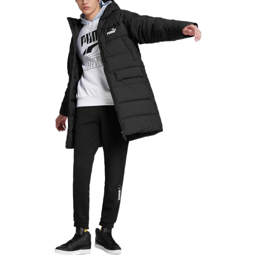 PUMA Winter Jacket Down Coat 'Black' 672437-01 - 3