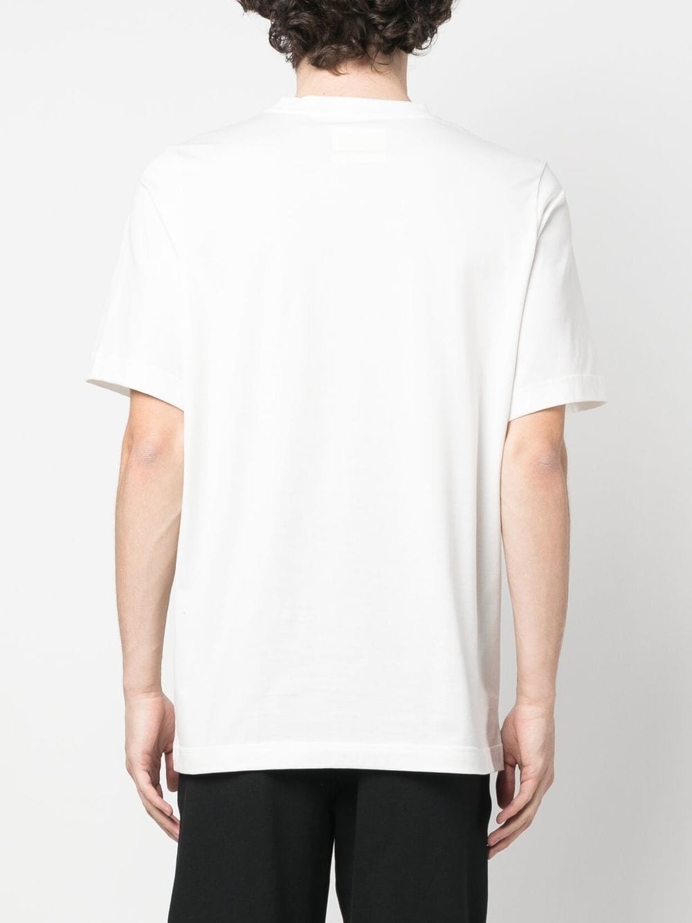 logo-print graphic T-shirt - 6