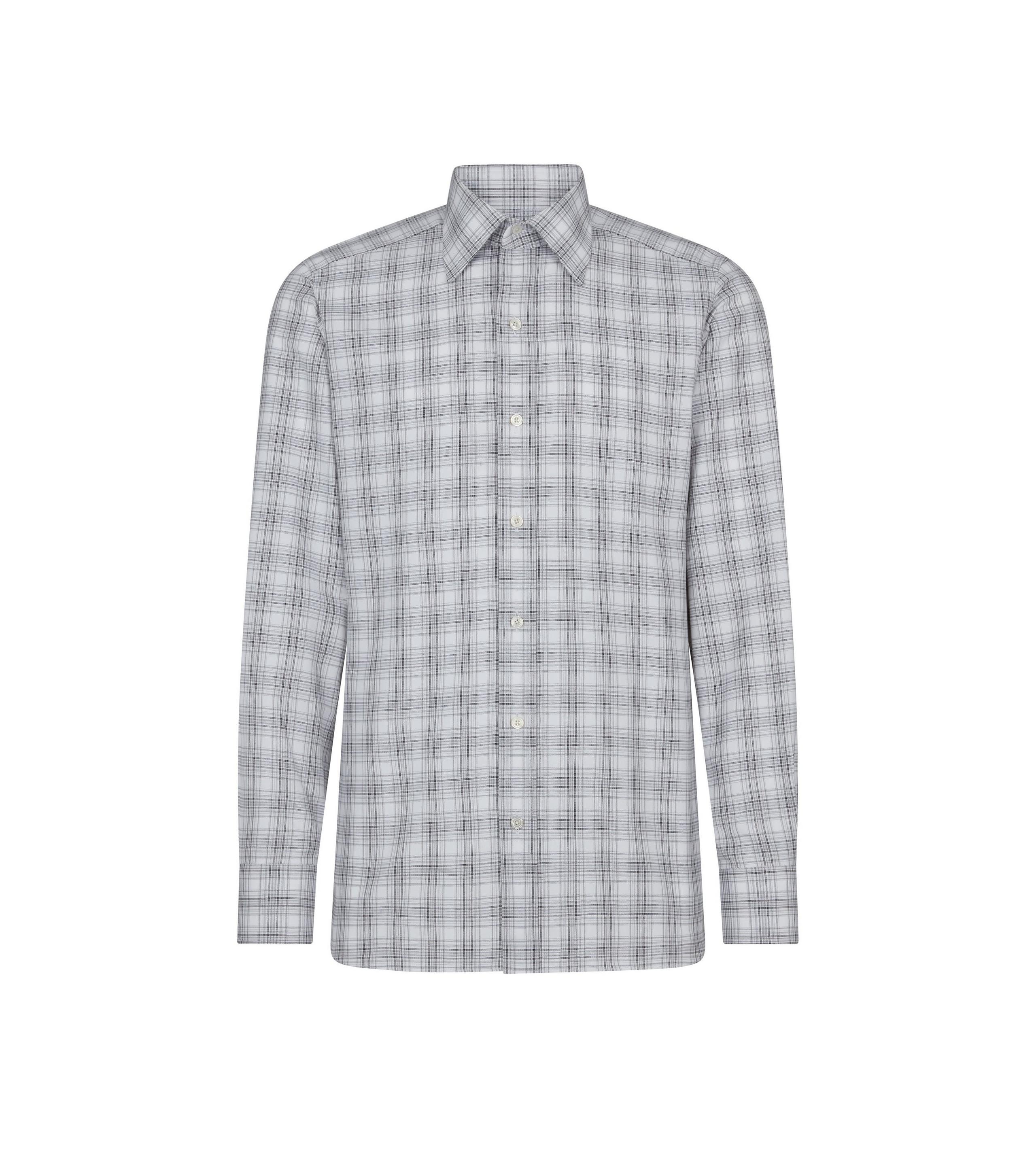 OXFORD CHECK SLIM FIT SHIRT - 1