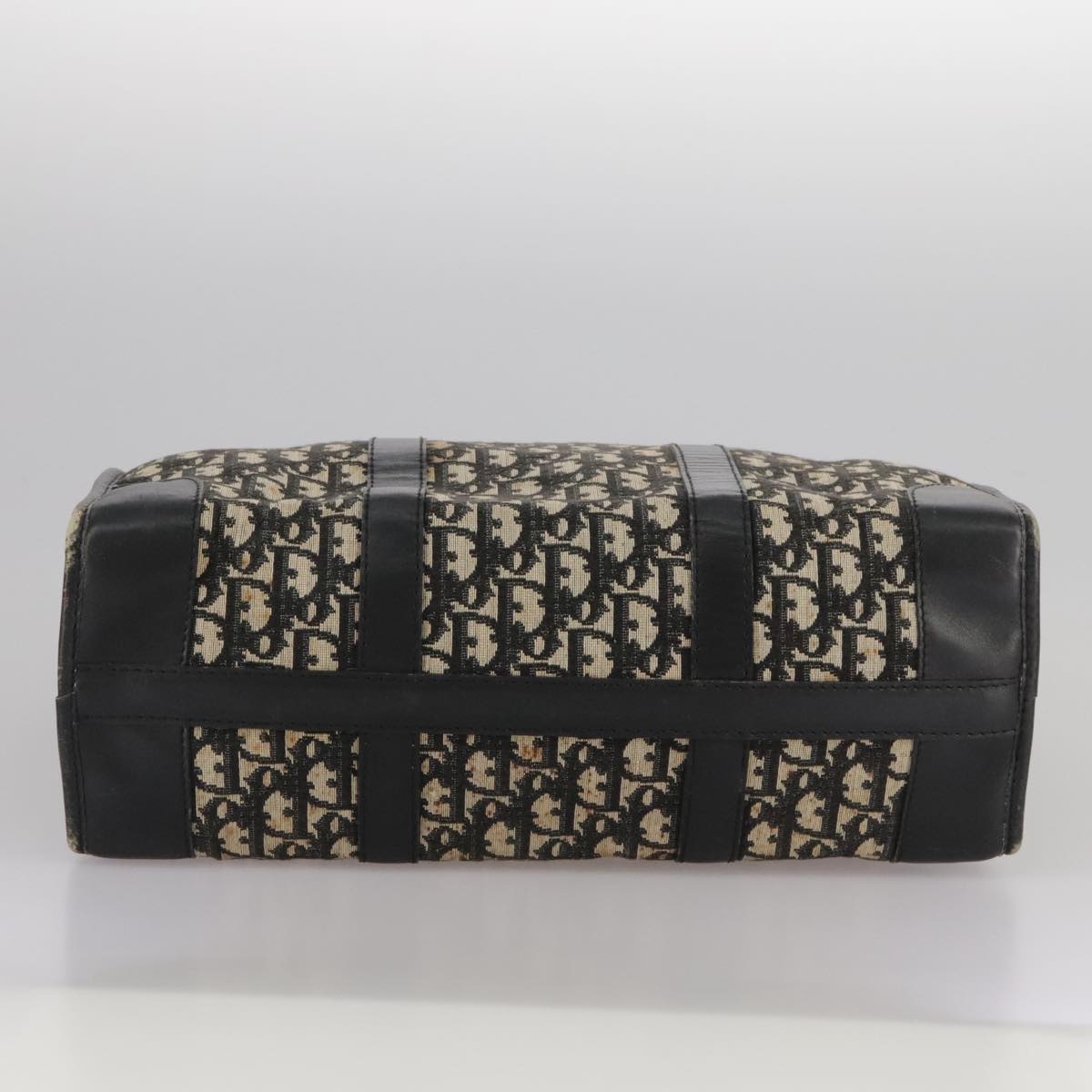 DIOR Trotter Canvas Hand Bag Navy - 5