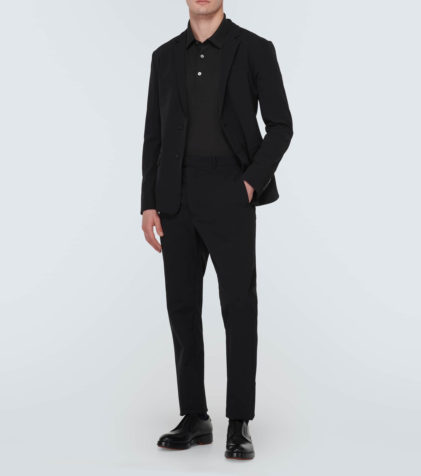 Cotton piqué polo shirt - 2