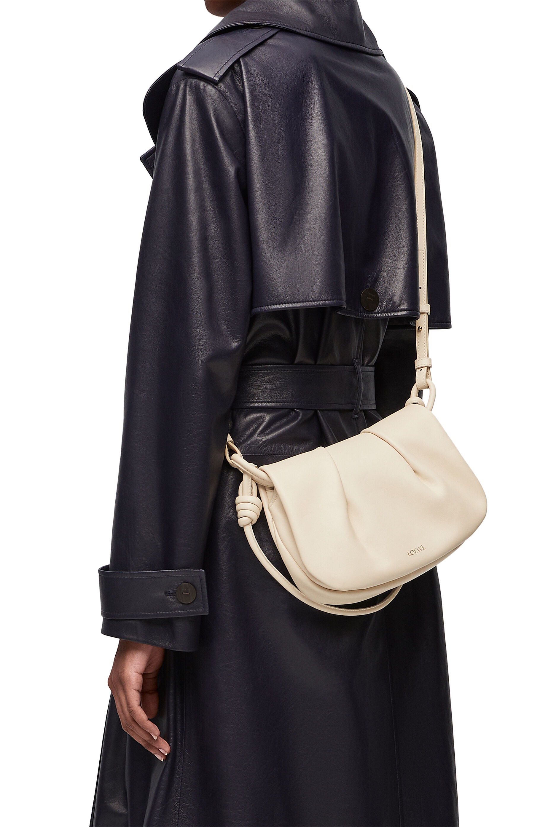Paseo satchel in shiny nappa calfskin - 2