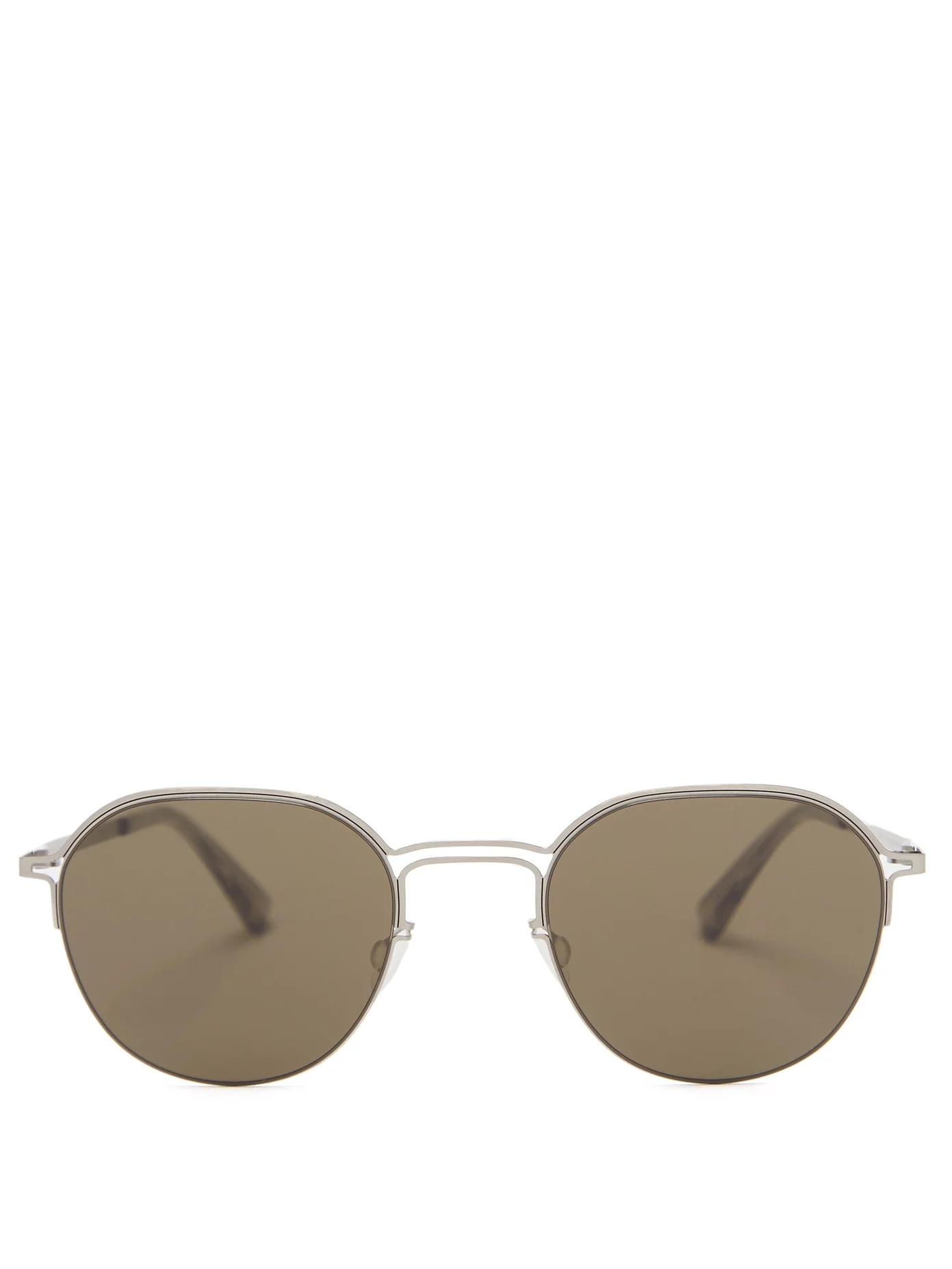 X Maison Margiela stainless-steel sunglasses - 1