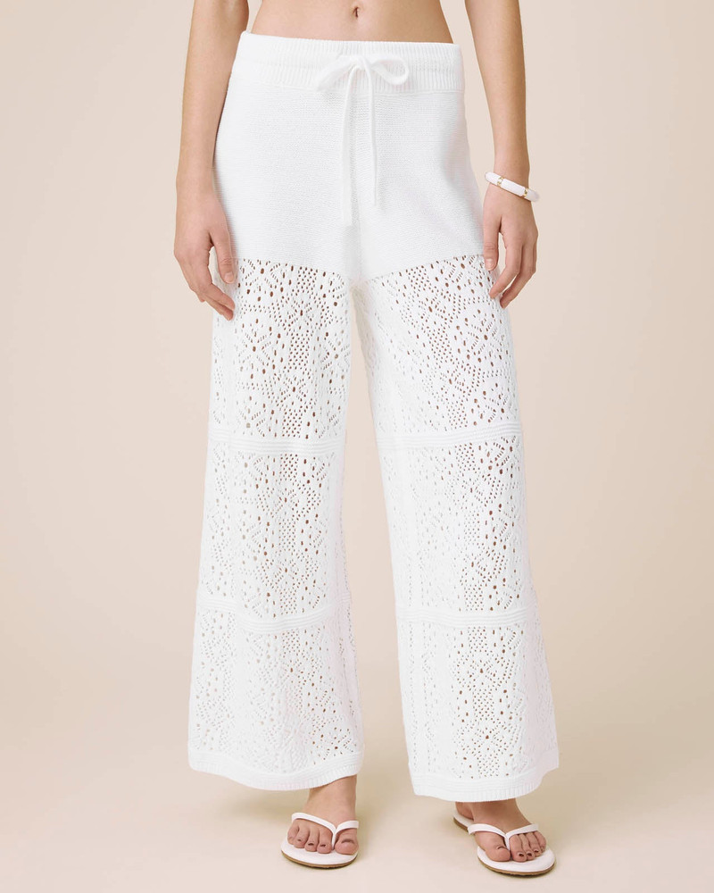 Splendid Beckham Crochet Sweater Pant outlook