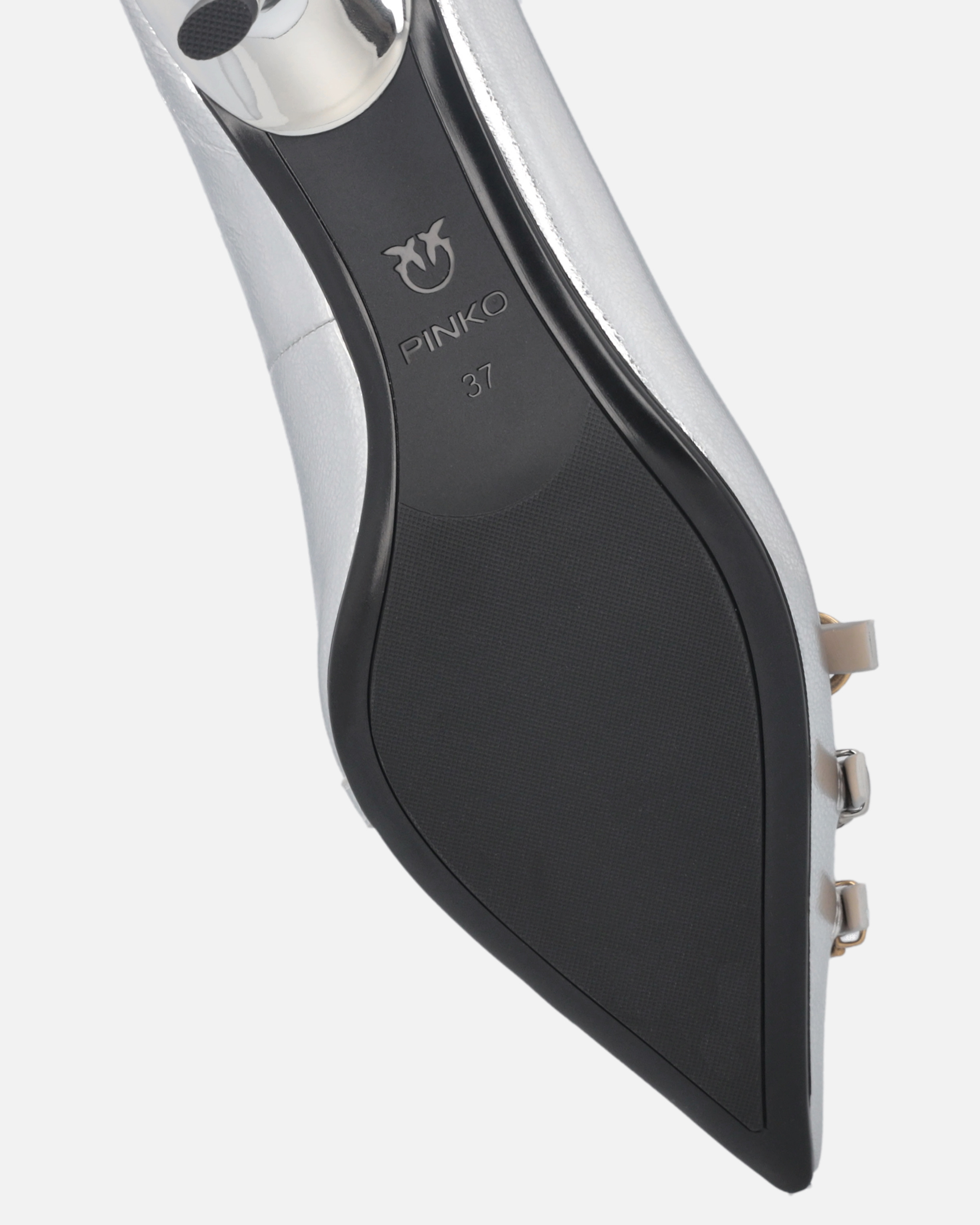 POINTED TOE PUMPS IN LAMINATED NAPPA LEATHER - 7