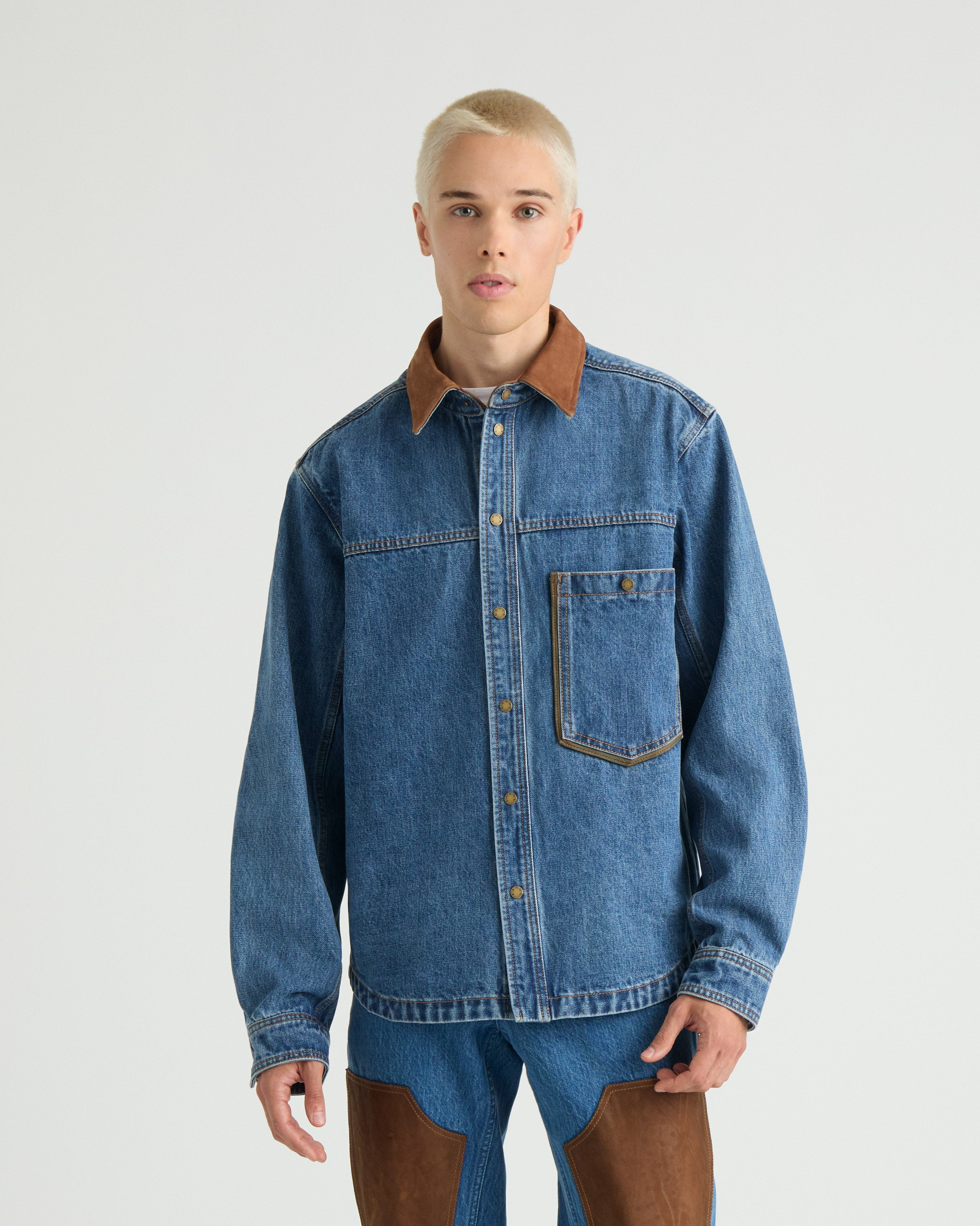 Brisebois Denim Overshirt - 2