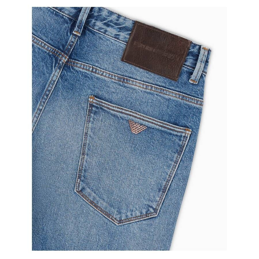 Emporio Armani Veining J06 Slim-Fit Denim Jeans - 2
