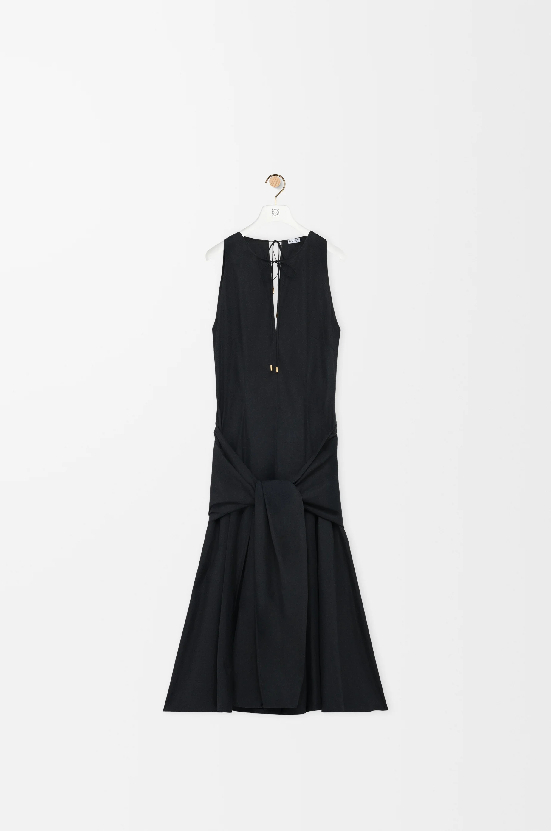 Wrap dress in cotton - 1