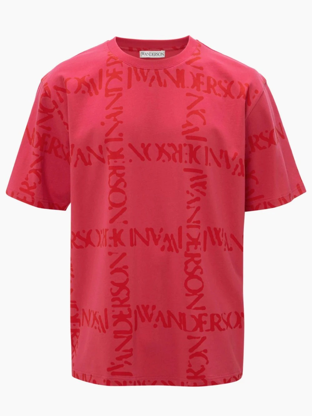 OVERSIZE LOGO GRID T-SHIRT - 1