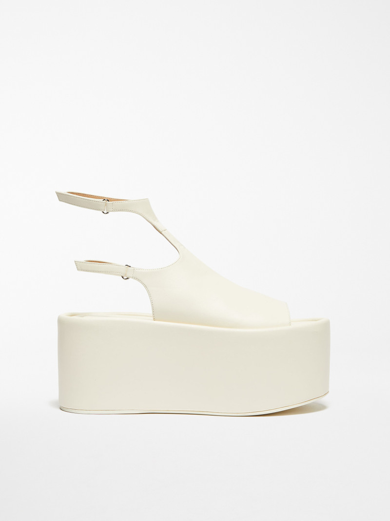 CINCIN Open-toe platform sandals 1