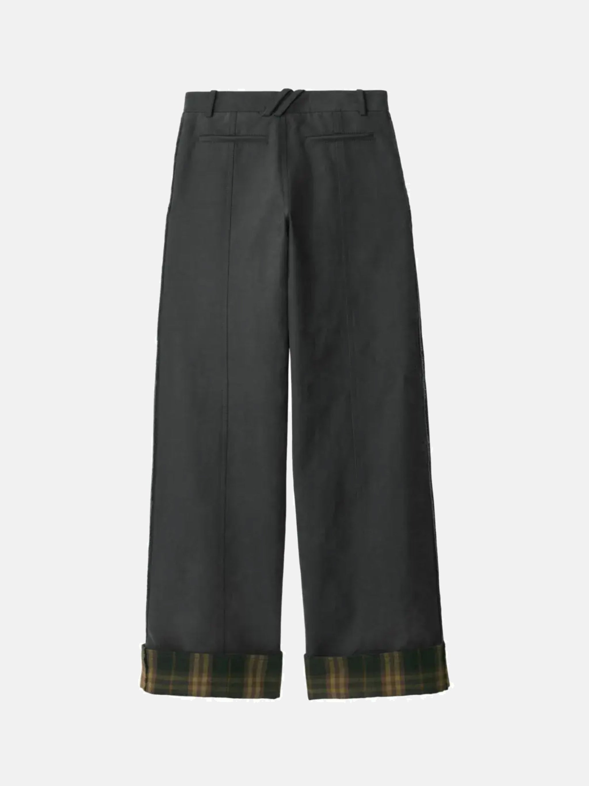 BURBERRY - Women W. Check Lining Trousers - 2