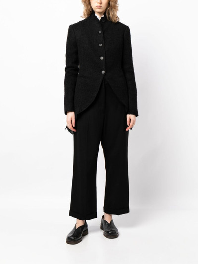 Forme D'Expression stand up-collar button-up jacket outlook