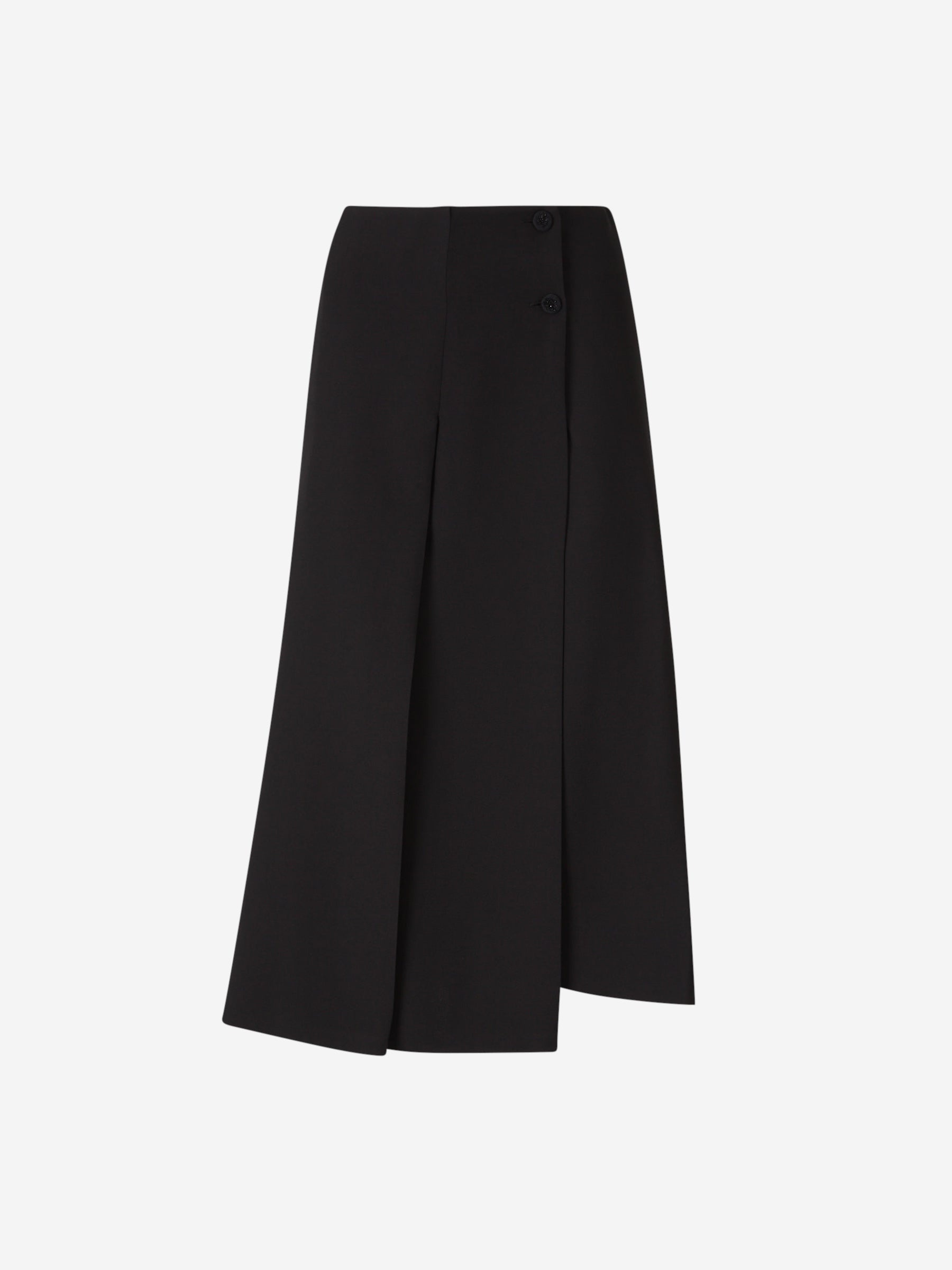 PLEATED MIDI SKIRT - 1