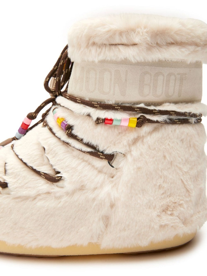 MOON BOOT Icon Low faux-fur snow boots outlook