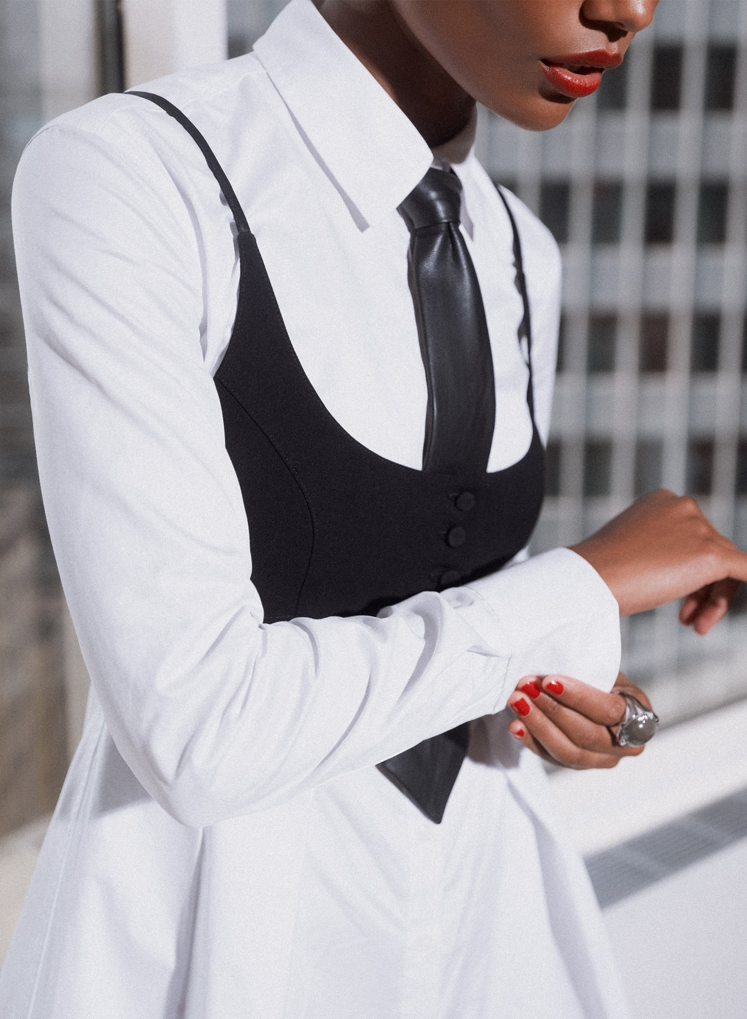 Maxwell Cropped Vest - 5