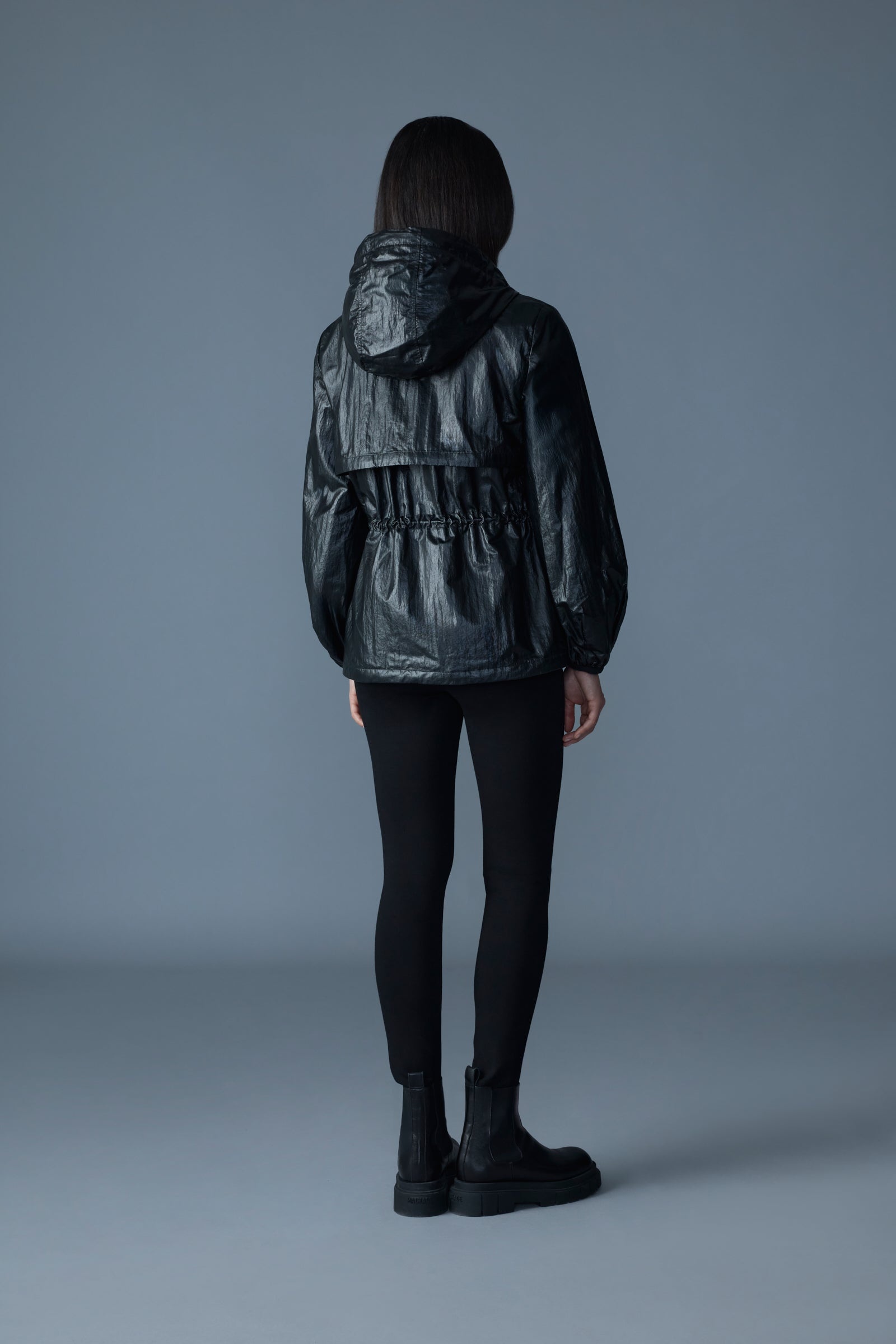 ISHA Rain Jacket with Balloon Sleeves - 4