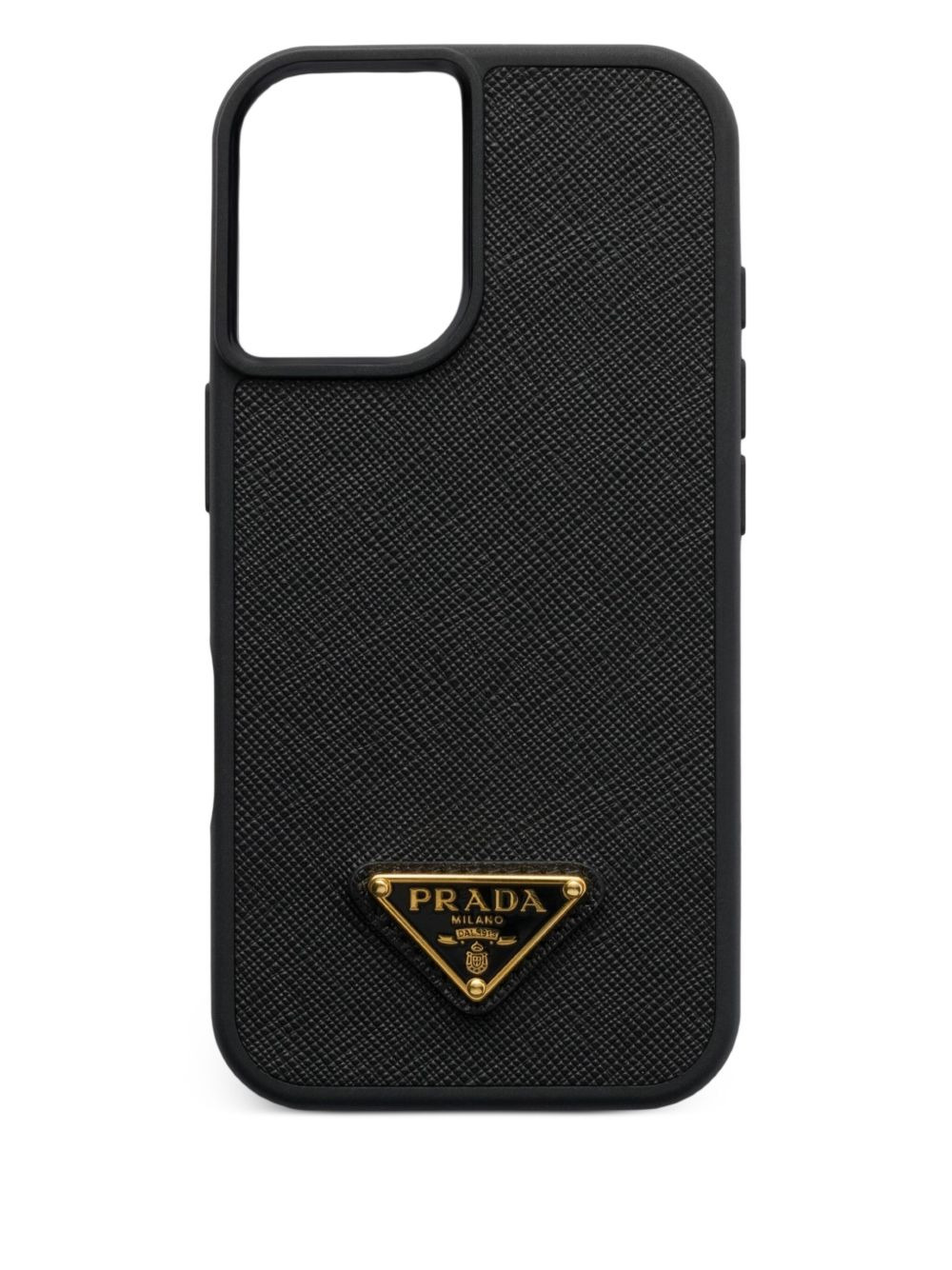 Saffiano leather iPhone 16 case - 1
