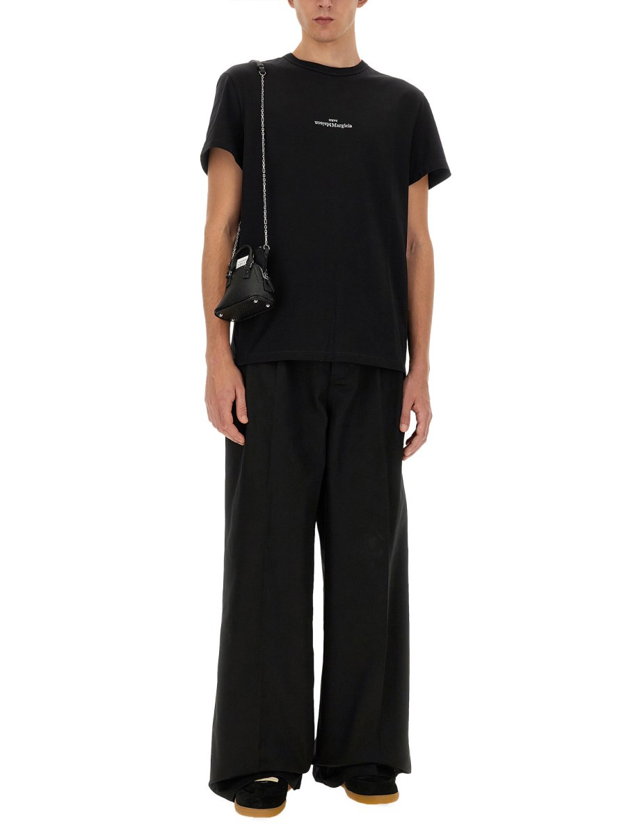 T-SHIRT IN COTONE MAKÒ CON LOGO RICAMATO - 2