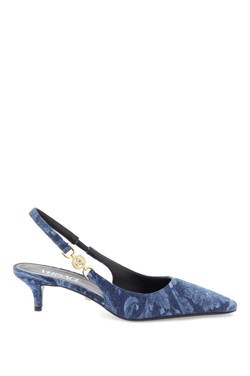 VERSACE MEDUSA '95 BAROCCO SLINGBACK PUMPS - 1