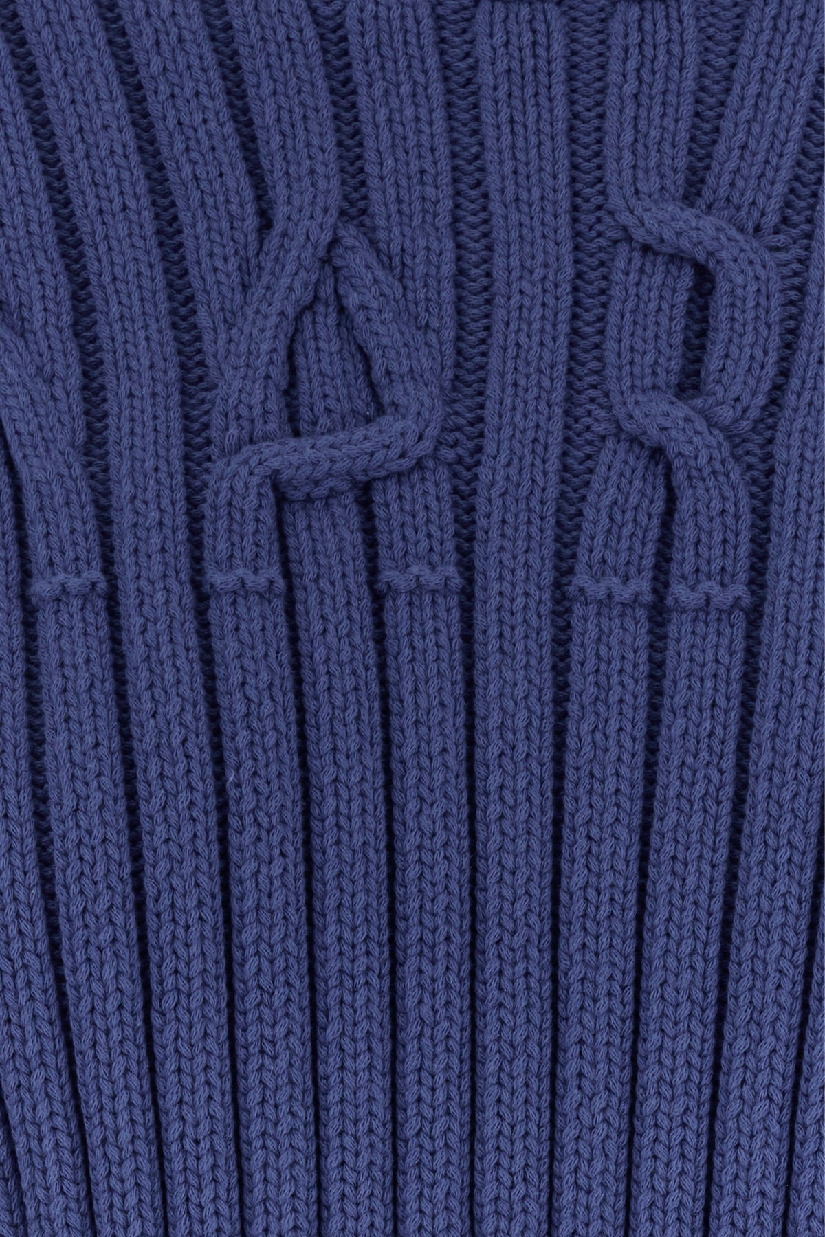 Cerulean cotton blend sweater - 3