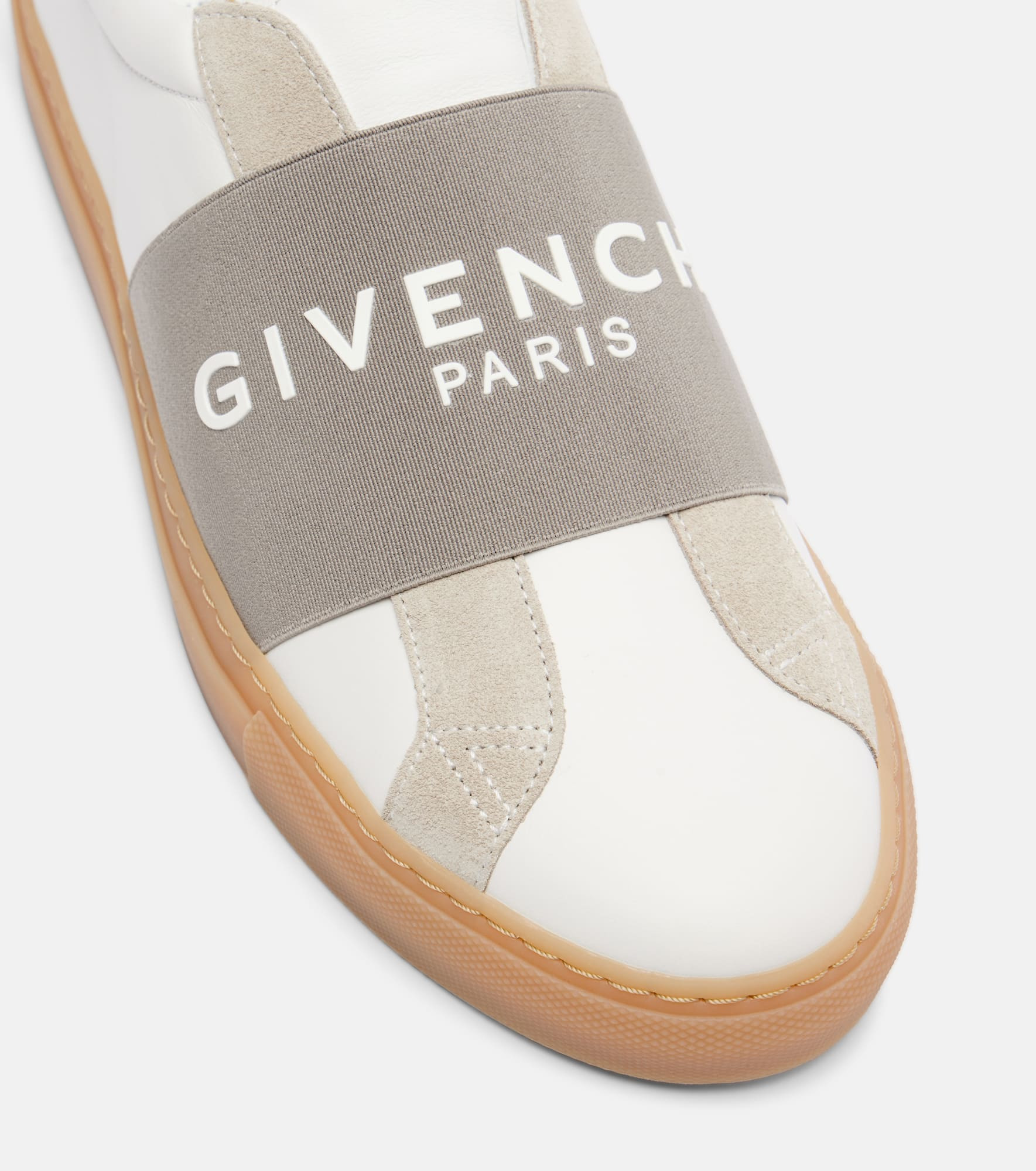 Urban Street logo leather slip-on sneakers - 5