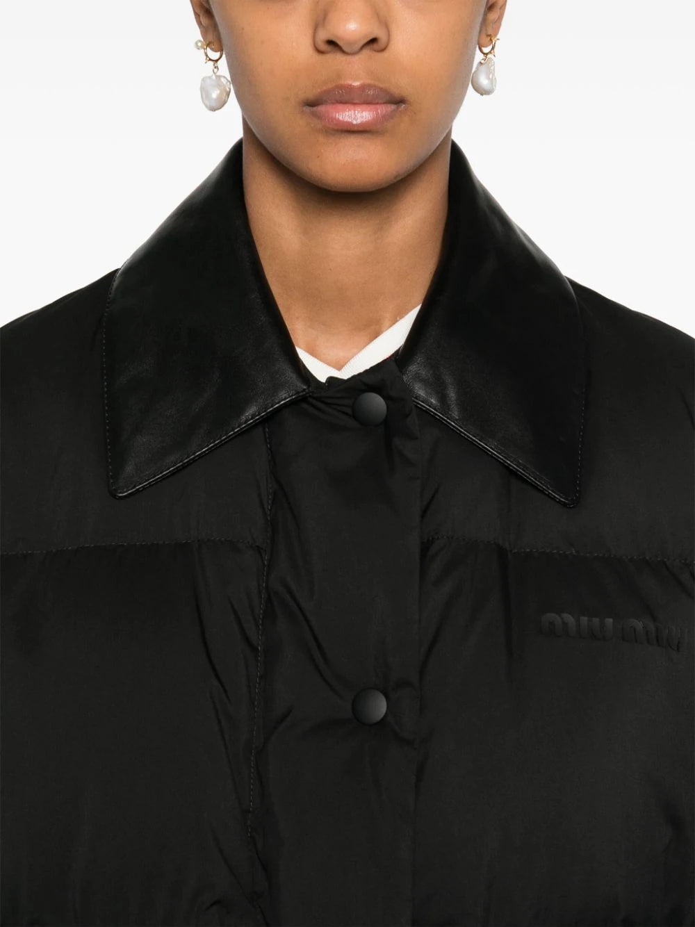 ダウンジャケット・コート Miu Miu Black Cotton Down Jacket s-l1200.jpg