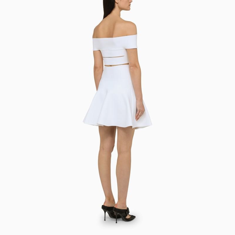 ALEXANDER MCQUEEN SHORT DRESS WITH CUT-OUT - 4