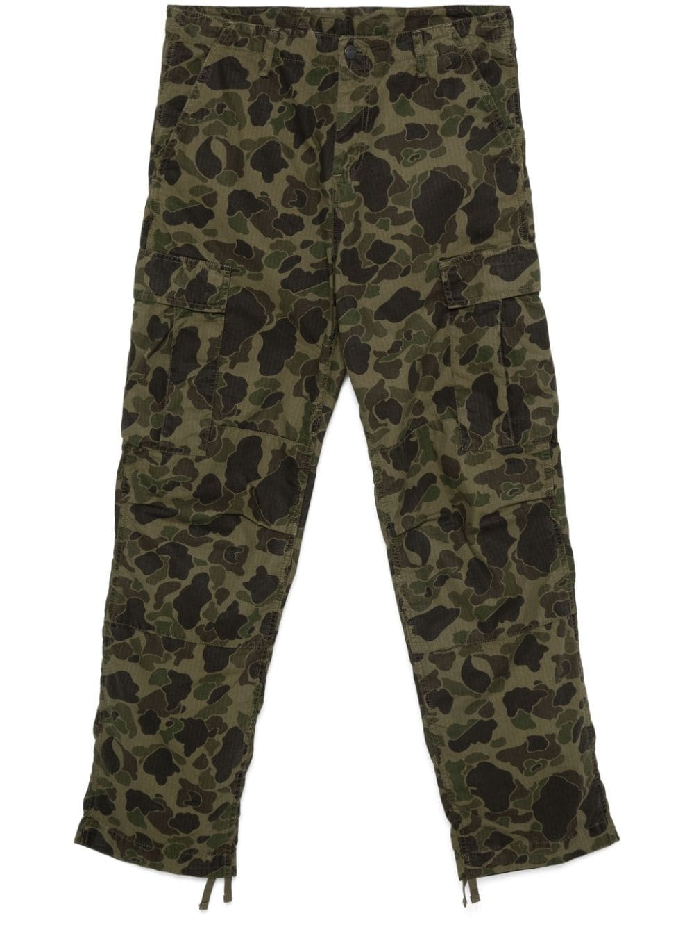 Duck cargo cotton trousers - 1