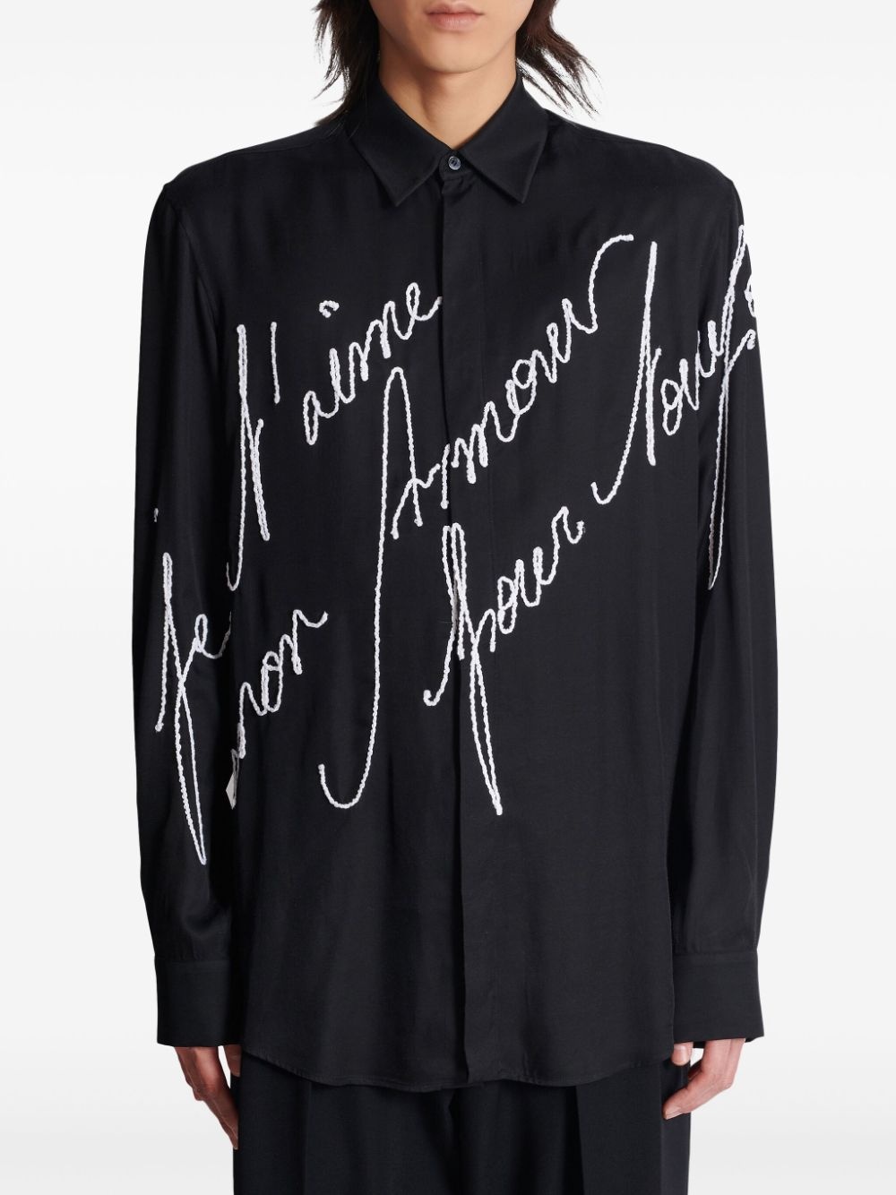 embroidered-design shirt - 5