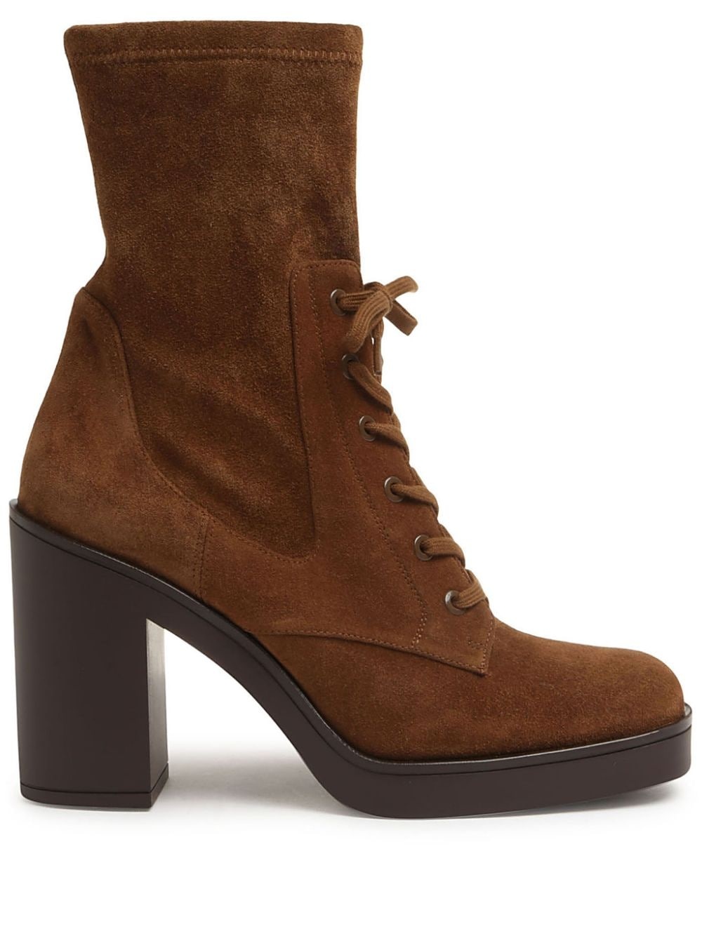 80mm suede boots - 2