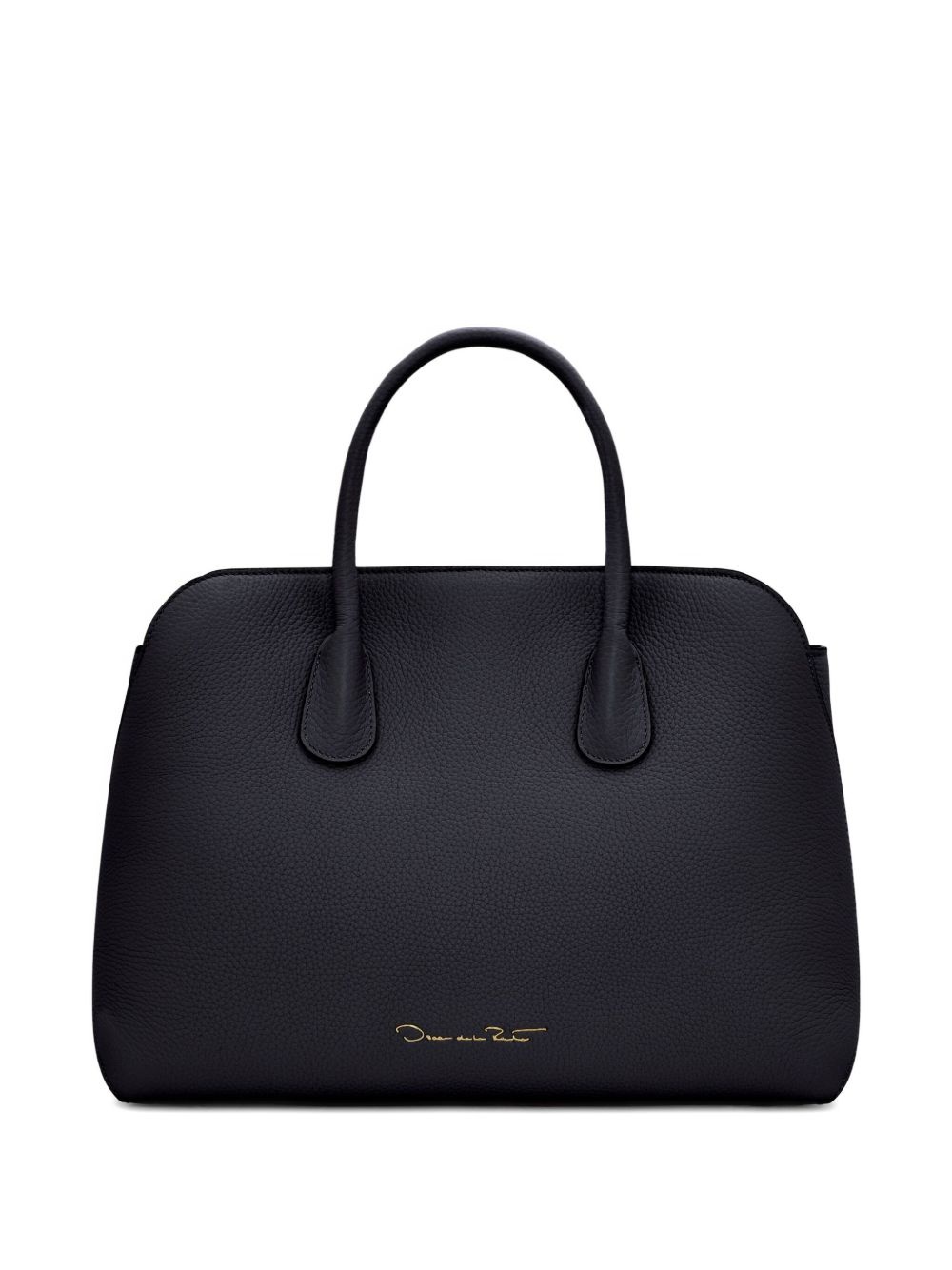 Ivy textured leather tote bag - 3