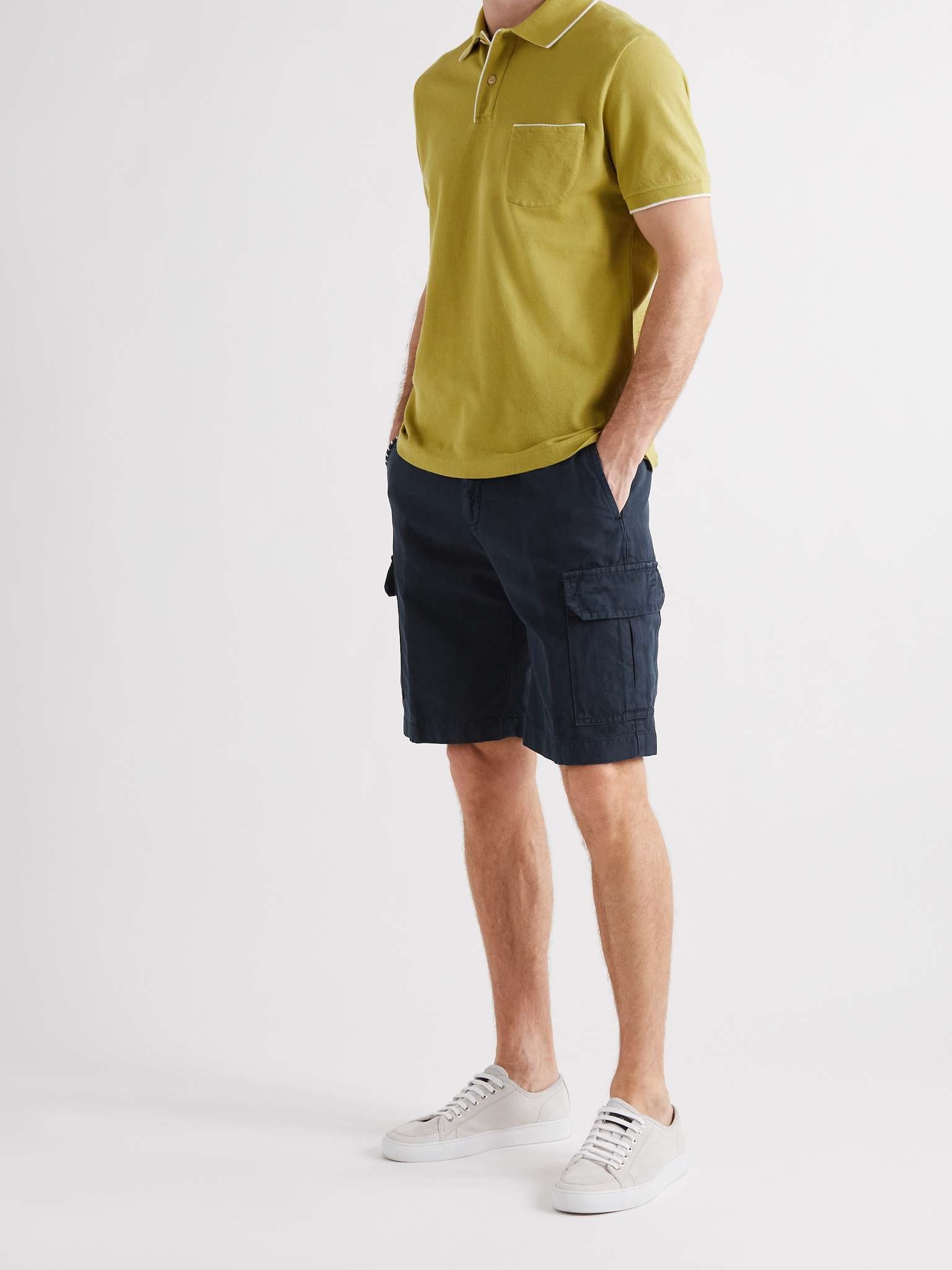 Linen Bermuda Shorts - 2