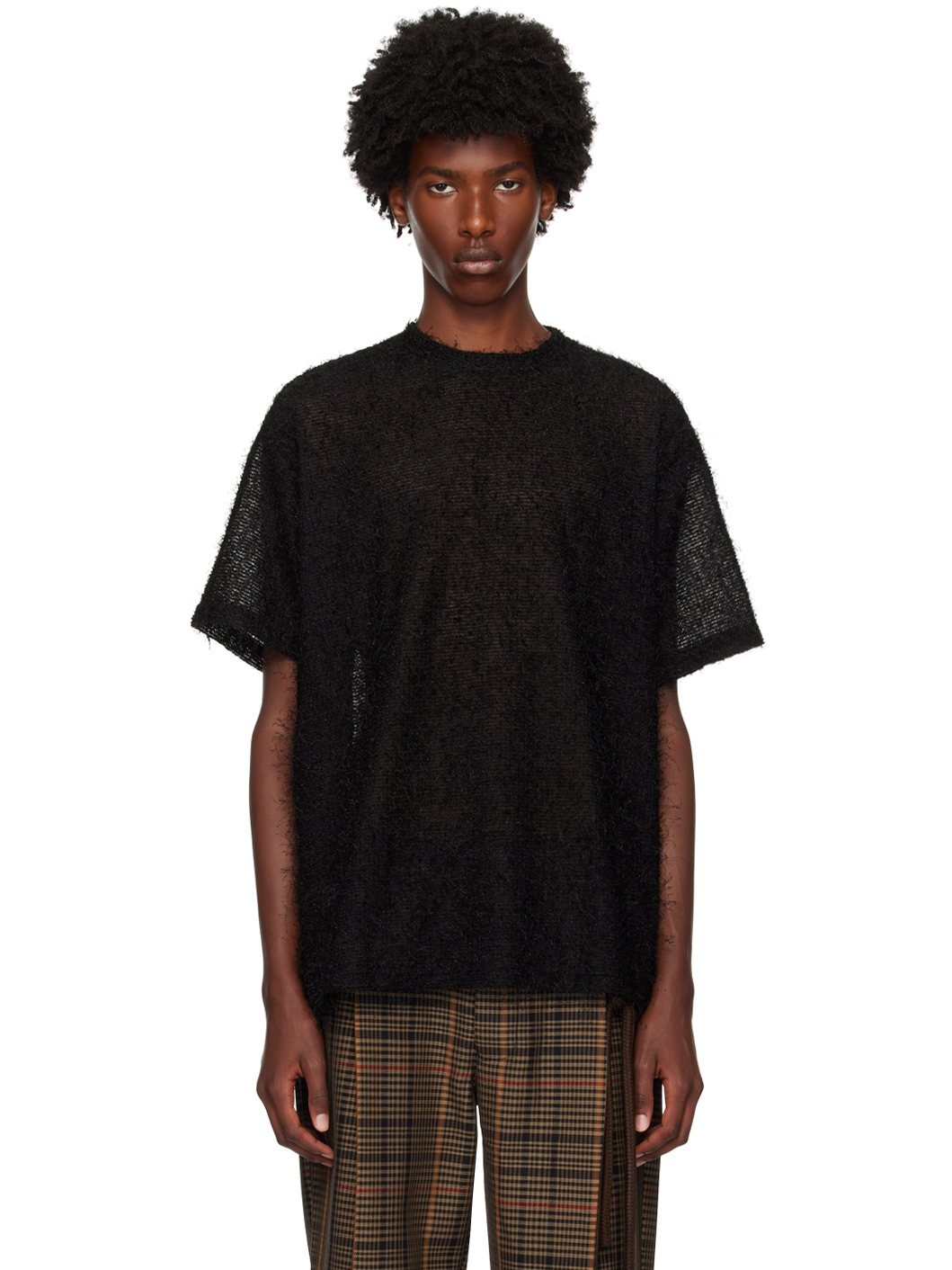 Black Boxy T-Shirt - 1