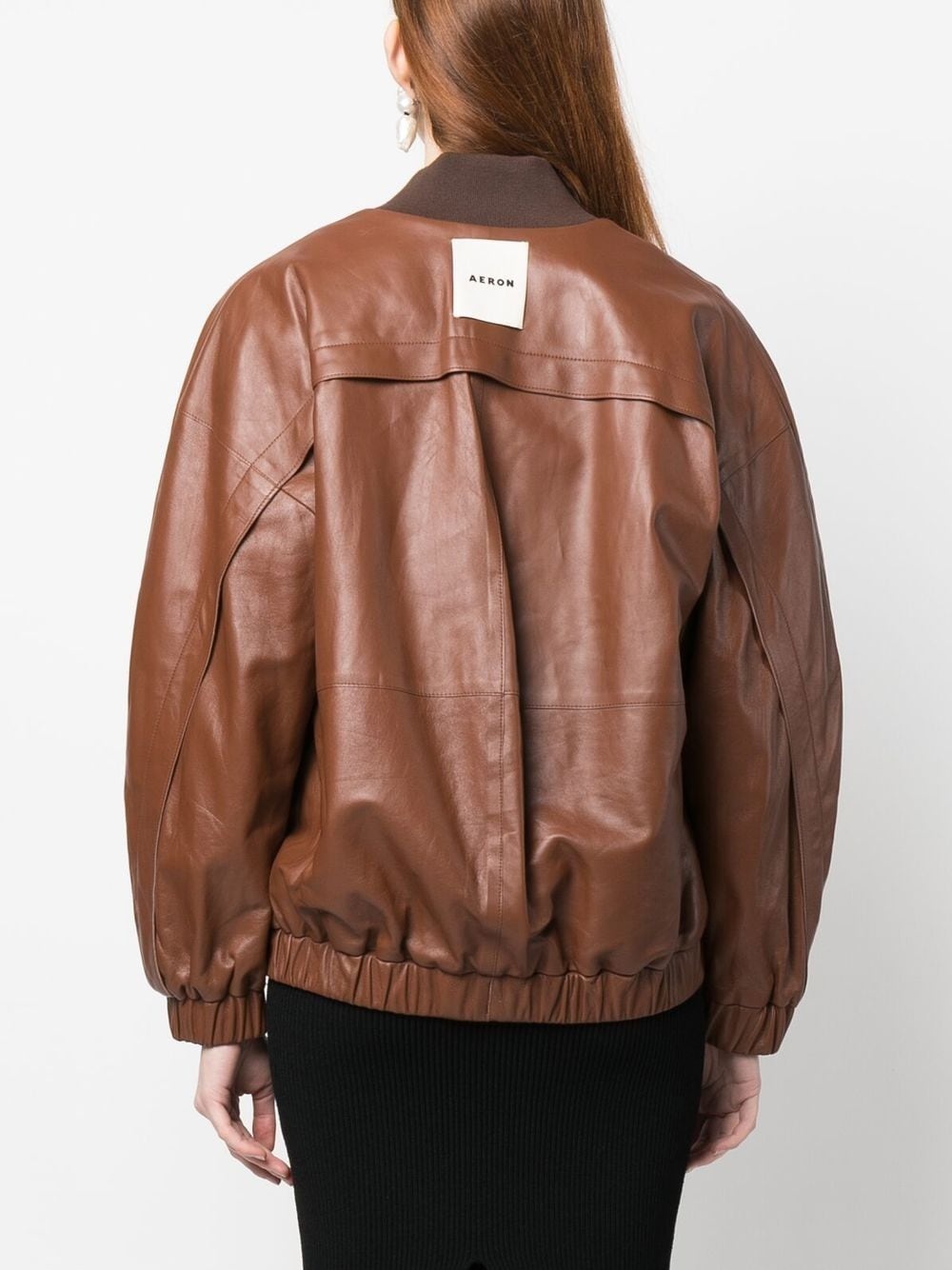 Bloom lambskin bomber jacket - 4
