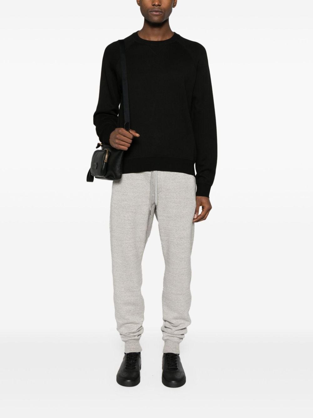crew-neck long-sleeve jumper - 2