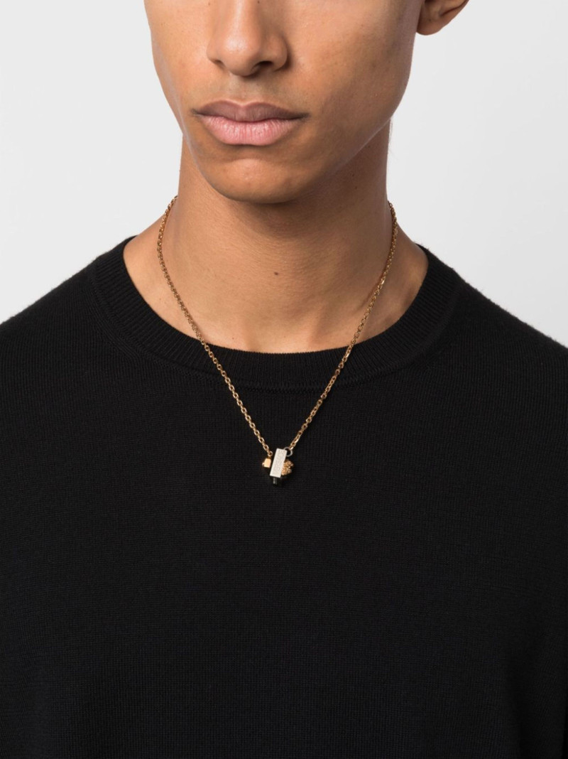 VERSACE Medusa Screw pendant necklace outlook