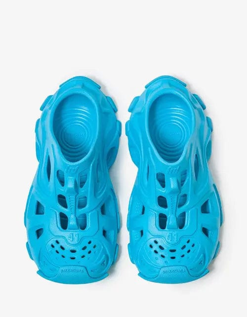 Balenciaga Blue HD Mules - 5