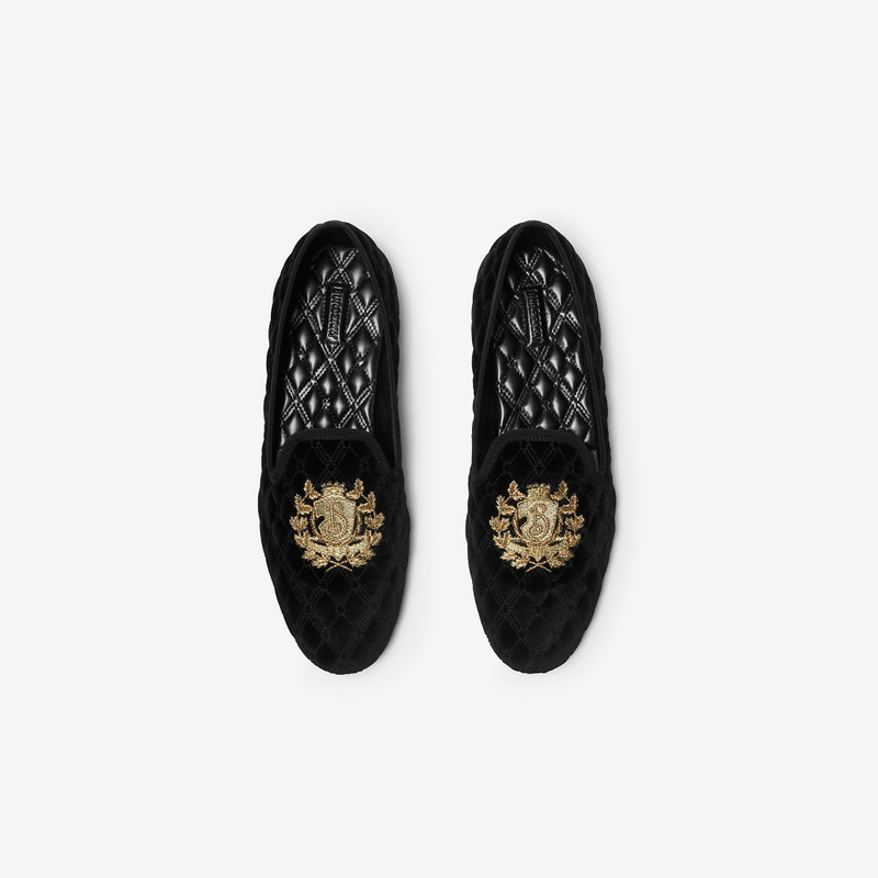 Quilted Velvet Estate Slippers​​ 4
