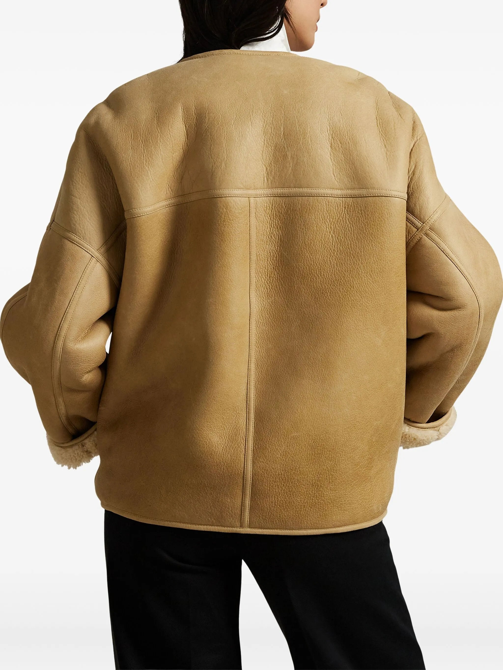 Ralph Lauren Button-fastening Sheepskin Coat - 3