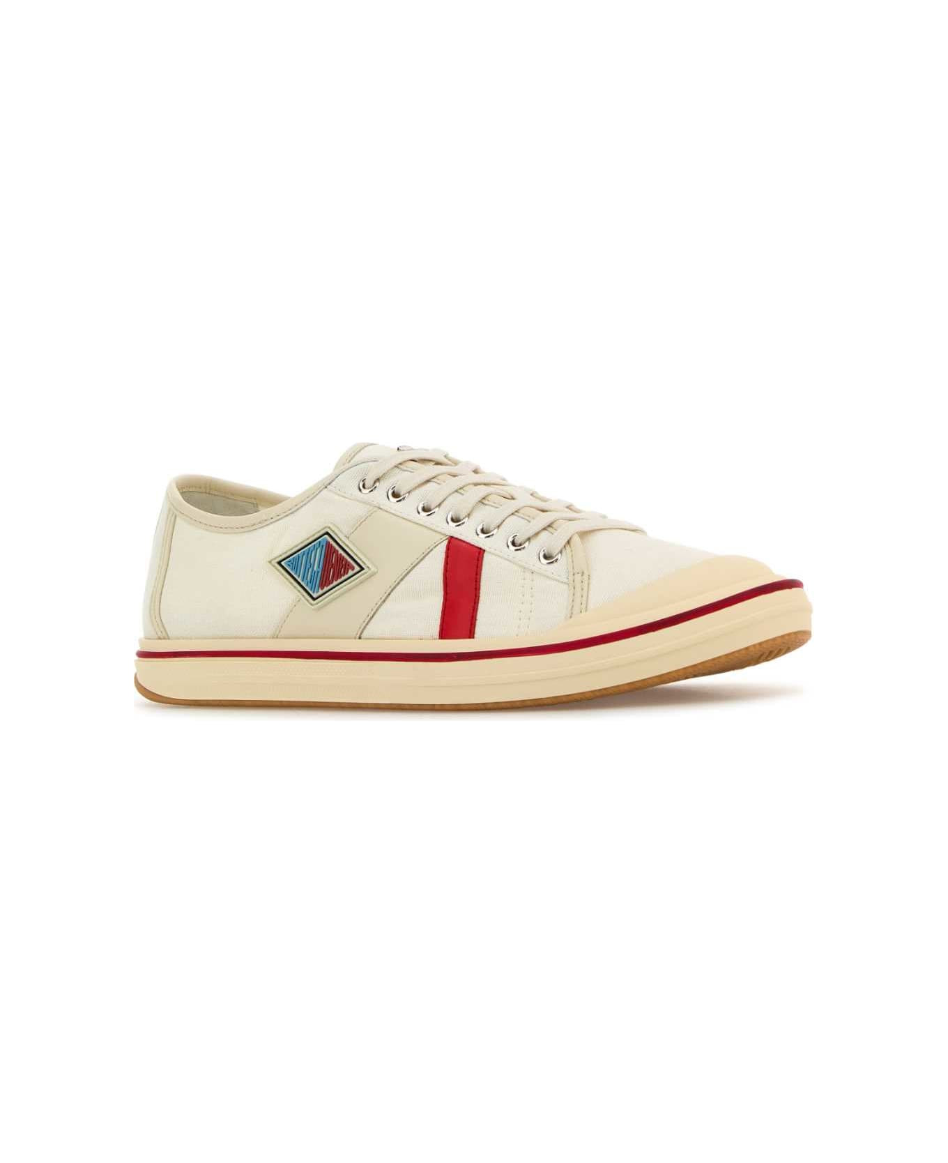 Ivory Canvas Eliot Sneakers - 2